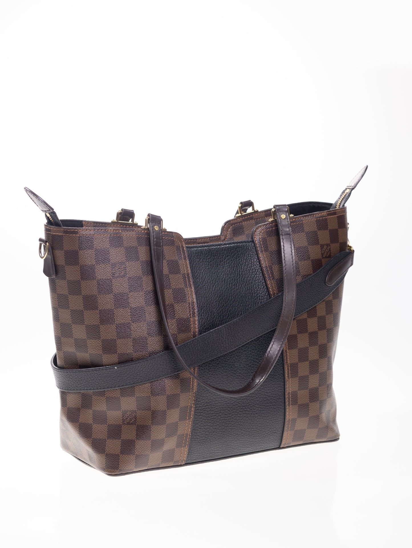 Borsa a spalla e a tracolla in maglia LOUIS VUITTON N44022 color crema