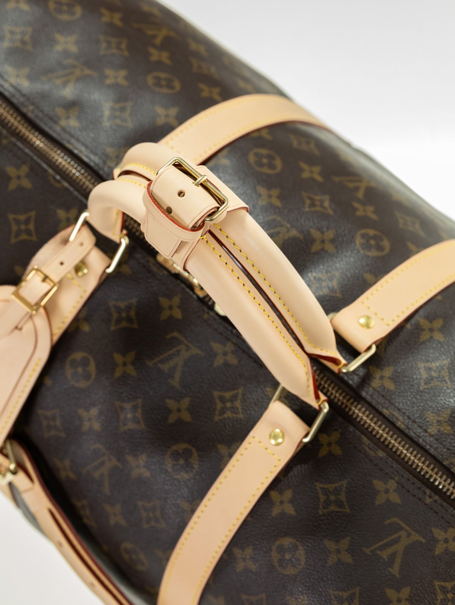 LOUIS VUITTON Keepall 50 con tracolla M45392 Monogram Eclipse Reverse