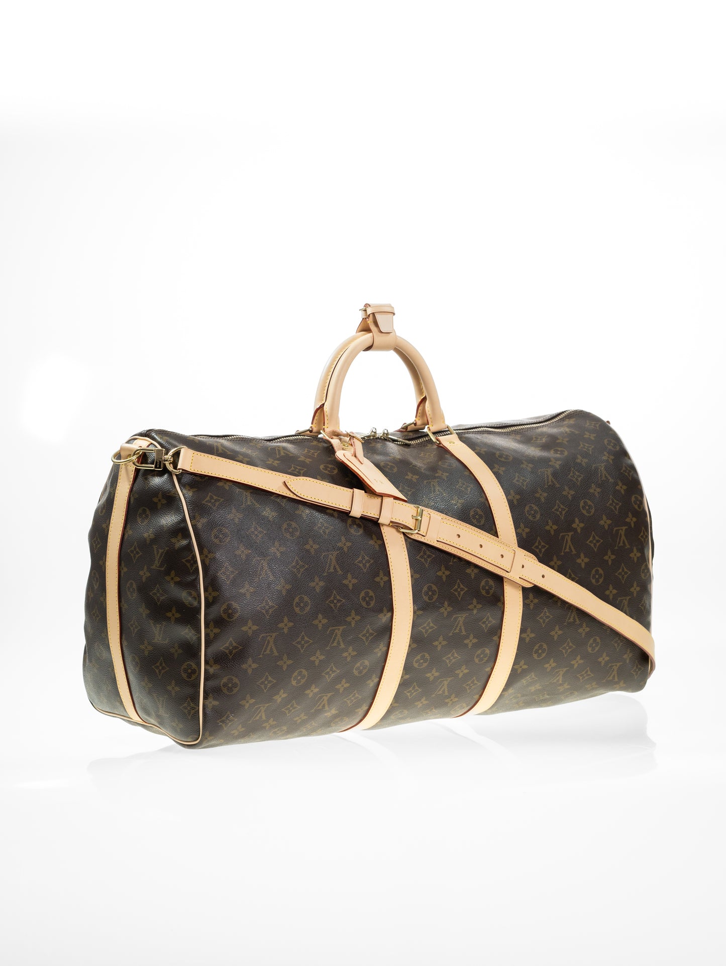 LOUIS VUITTON Keepall 50 con tracolla M45392 Monogram Eclipse Reverse