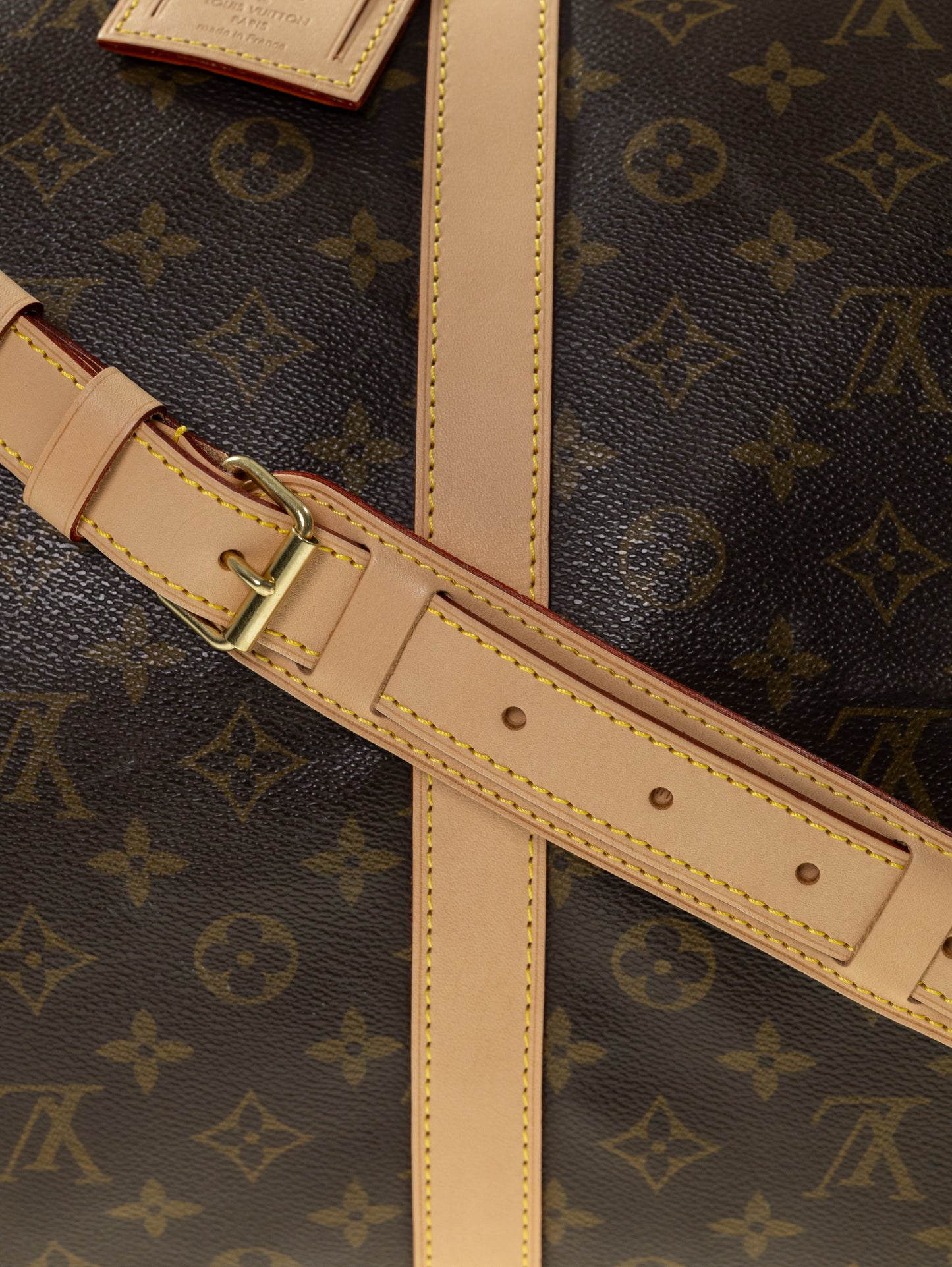 LOUIS VUITTON Keepall 50 con tracolla M45392 Monogram Eclipse Reverse