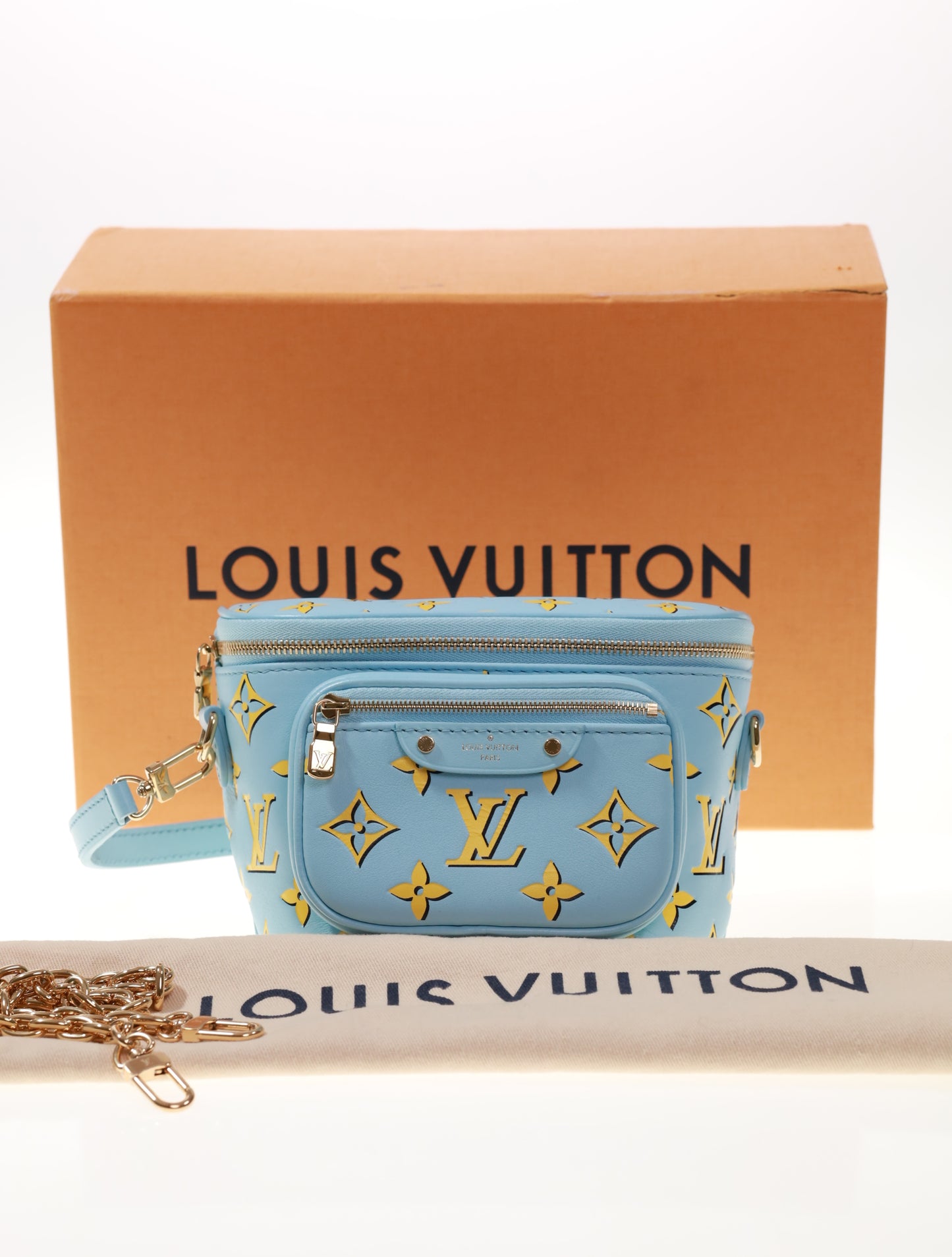 LOUIS VUITTON BUMBAG M43644 marsupio Cross Body FULLSET come nuovo