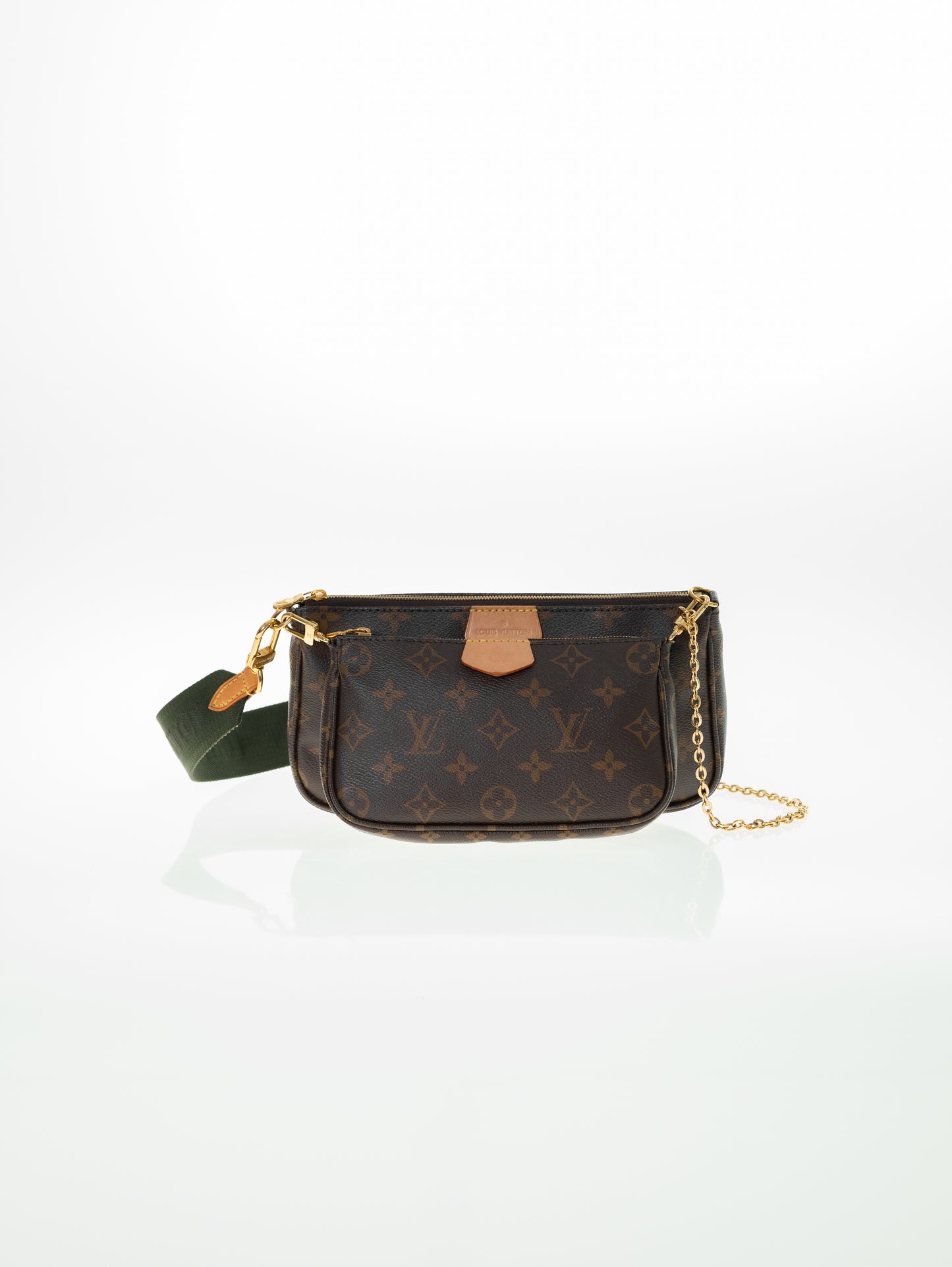 LOUIS VUITTON MULTI POCHETTE ACCESSOIRES M44813 KHAKI