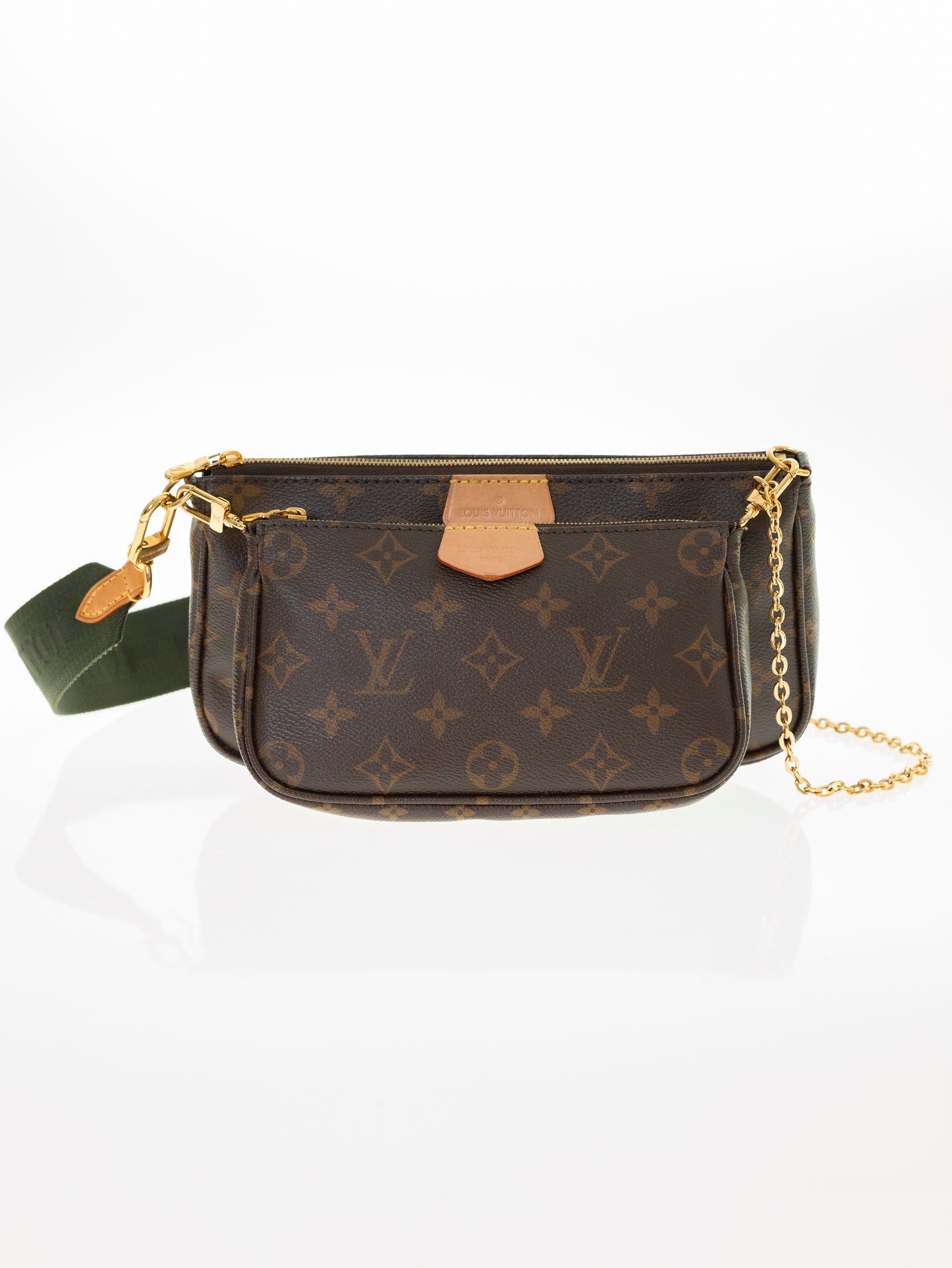 LOUIS VUITTON MULTI POCHETTE ACCESSOIRES M44813 KHAKI