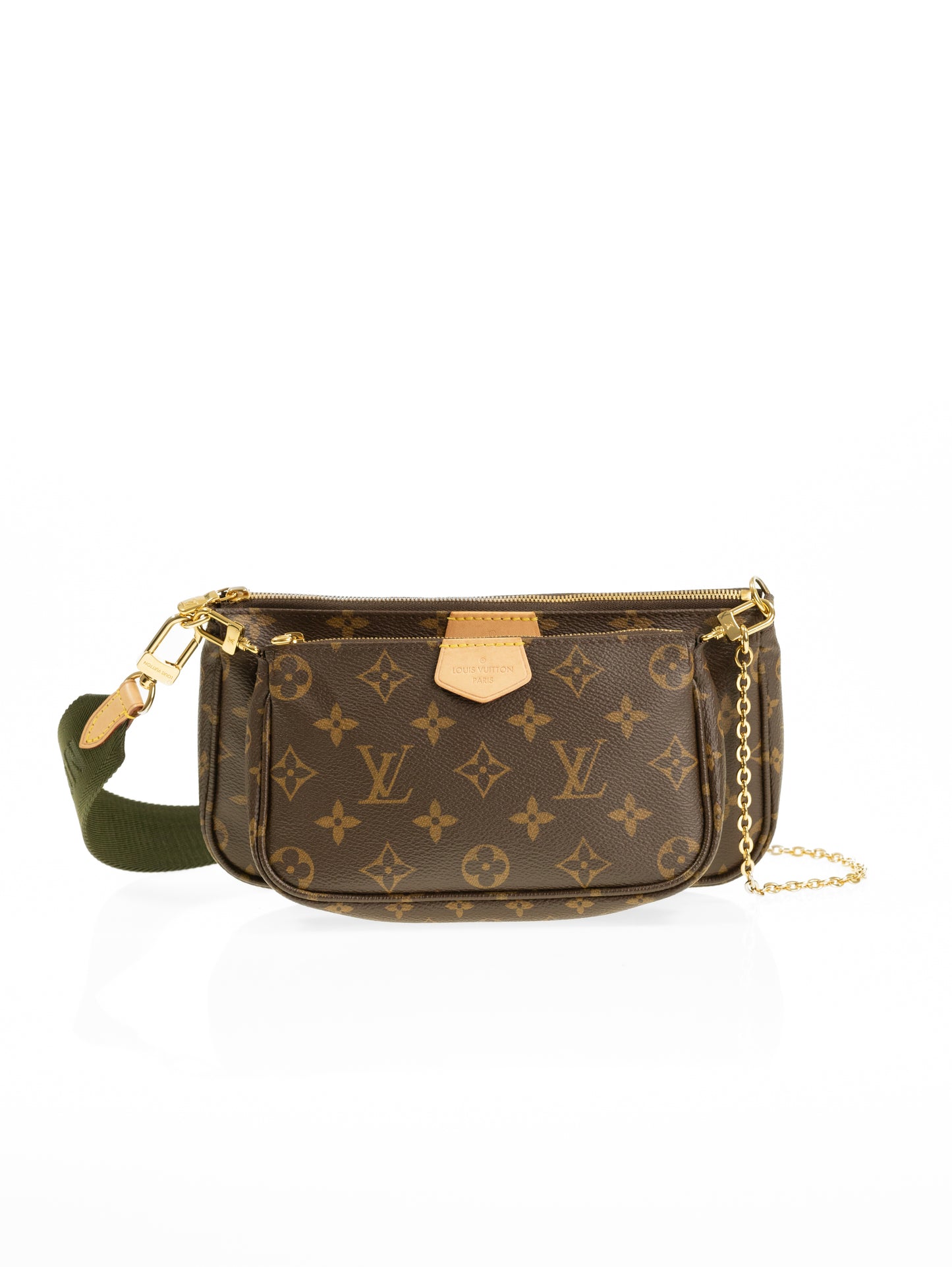 LOUIS VUITTON MULTI POCHETTE ACCESSOIRES M44813 KHAKI