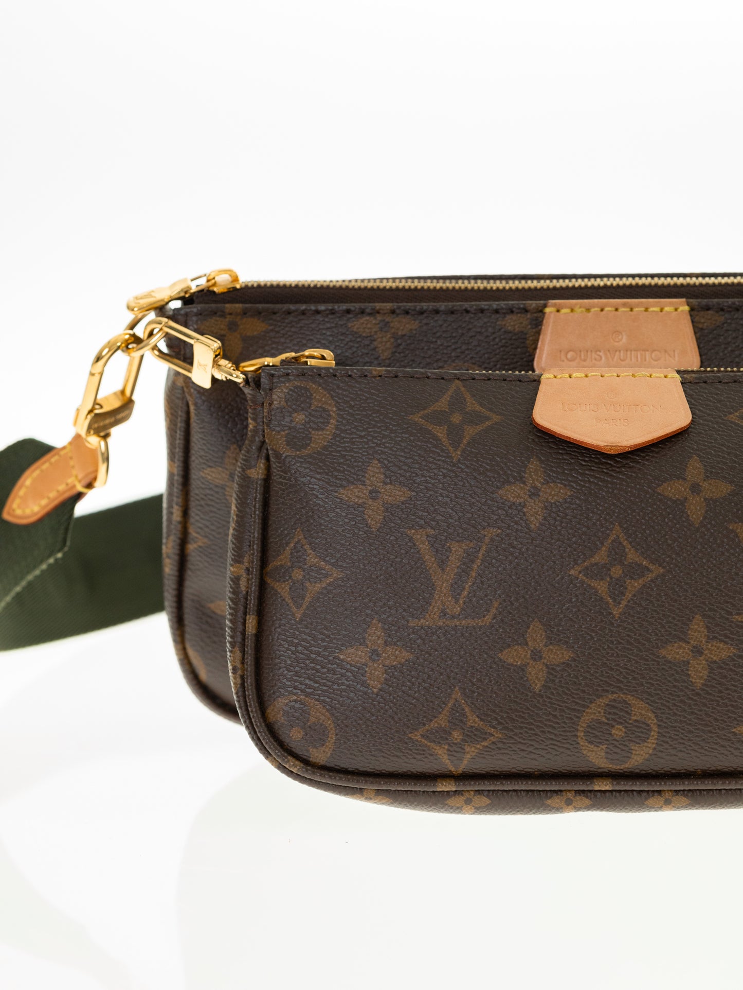 LOUIS VUITTON MULTI POCHETTE ACCESSOIRES M44813 KHAKI