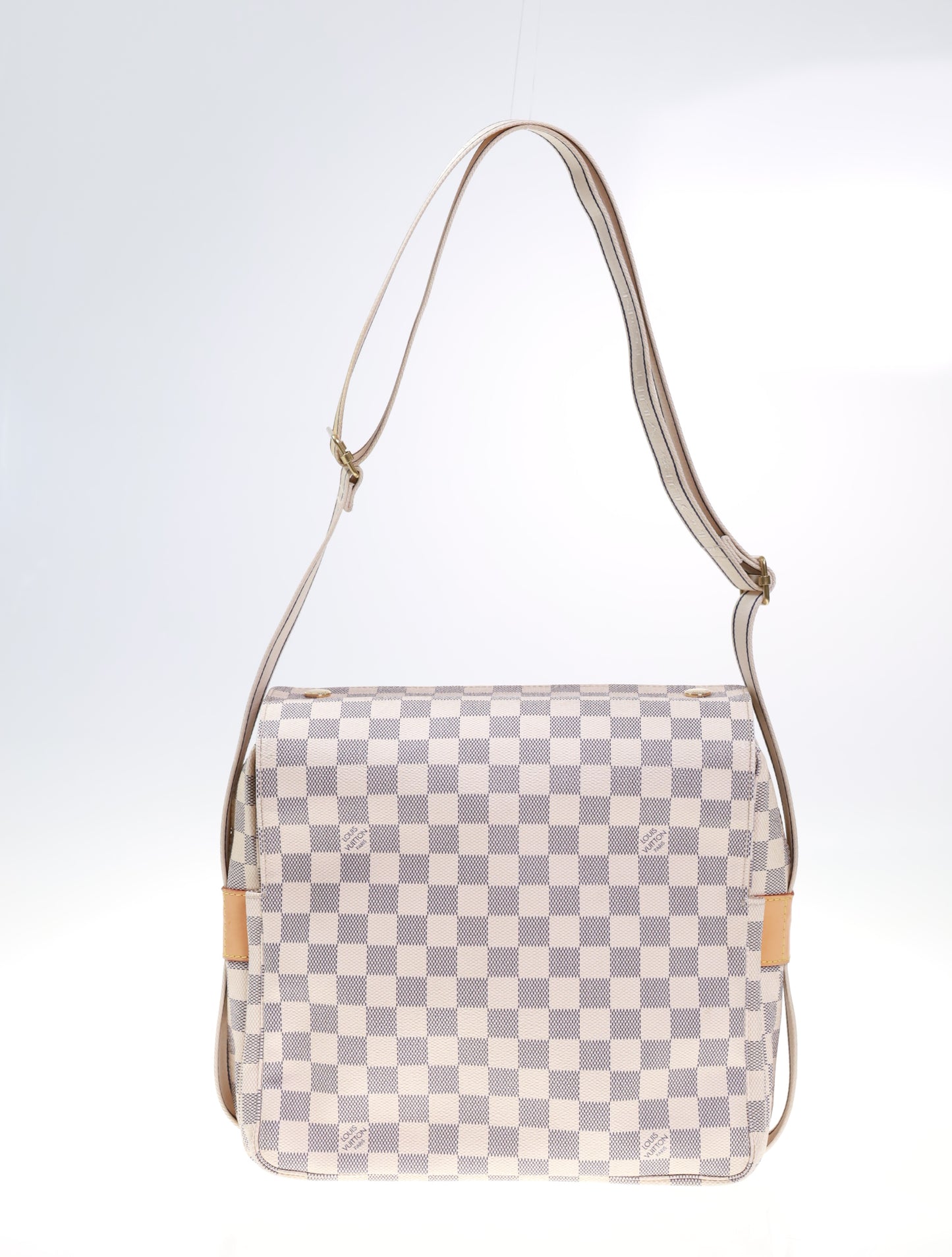 Borsa a spalla e a tracolla in maglia LOUIS VUITTON N44022 color crema