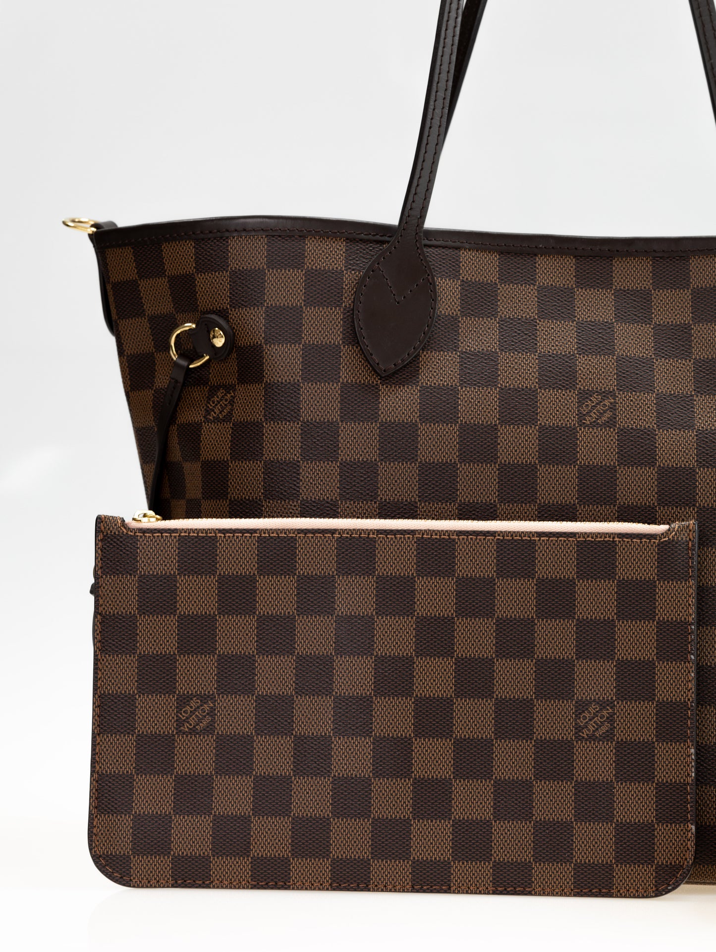 LOUIS VUITTON Neverfull MM Damier mit Schulterriemen N40448 SONDERMODELL