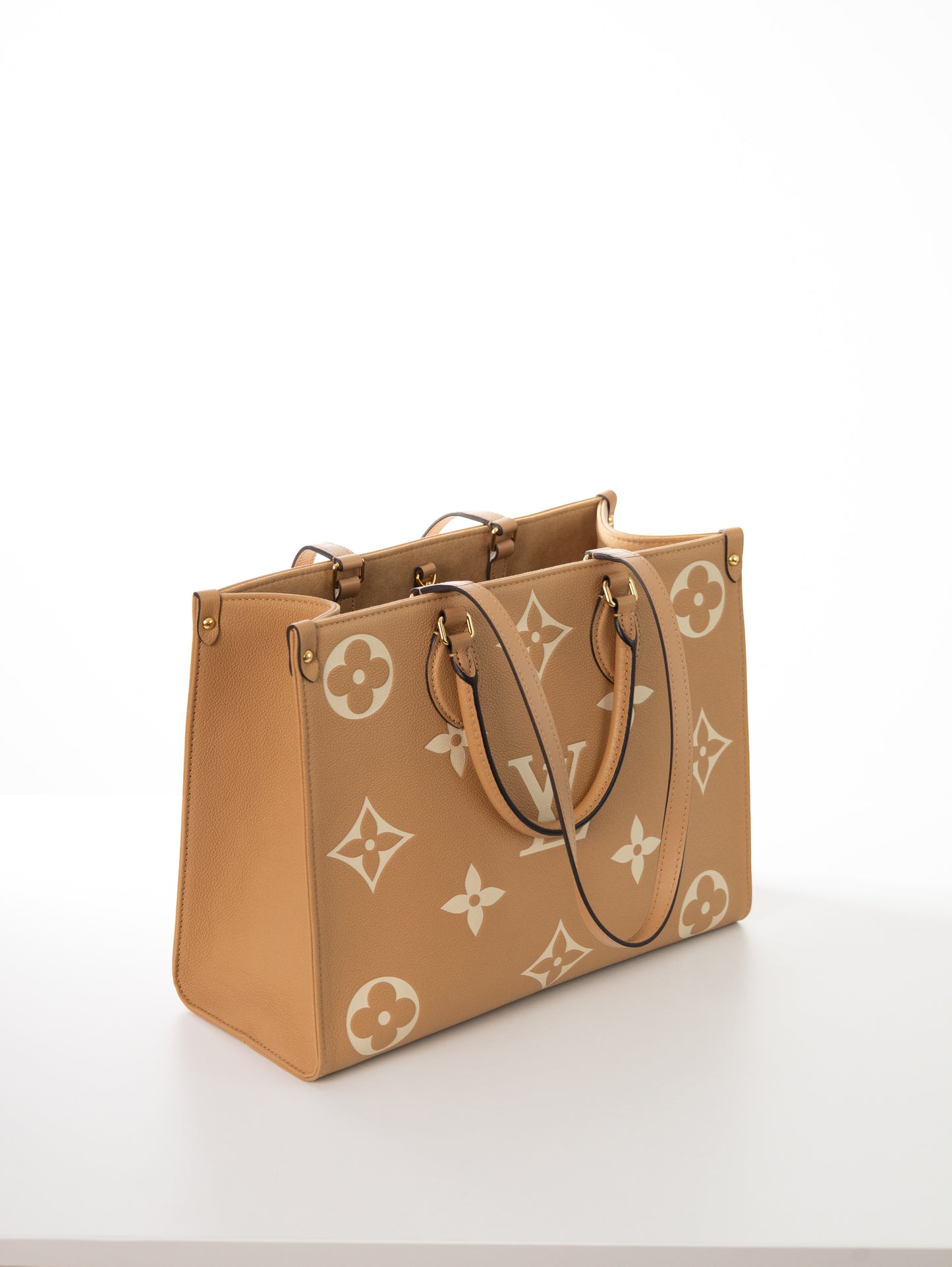 LOUIS VUITTON OnTheGo MM M58521 Wild at Heart Caramello SET COMPLETO