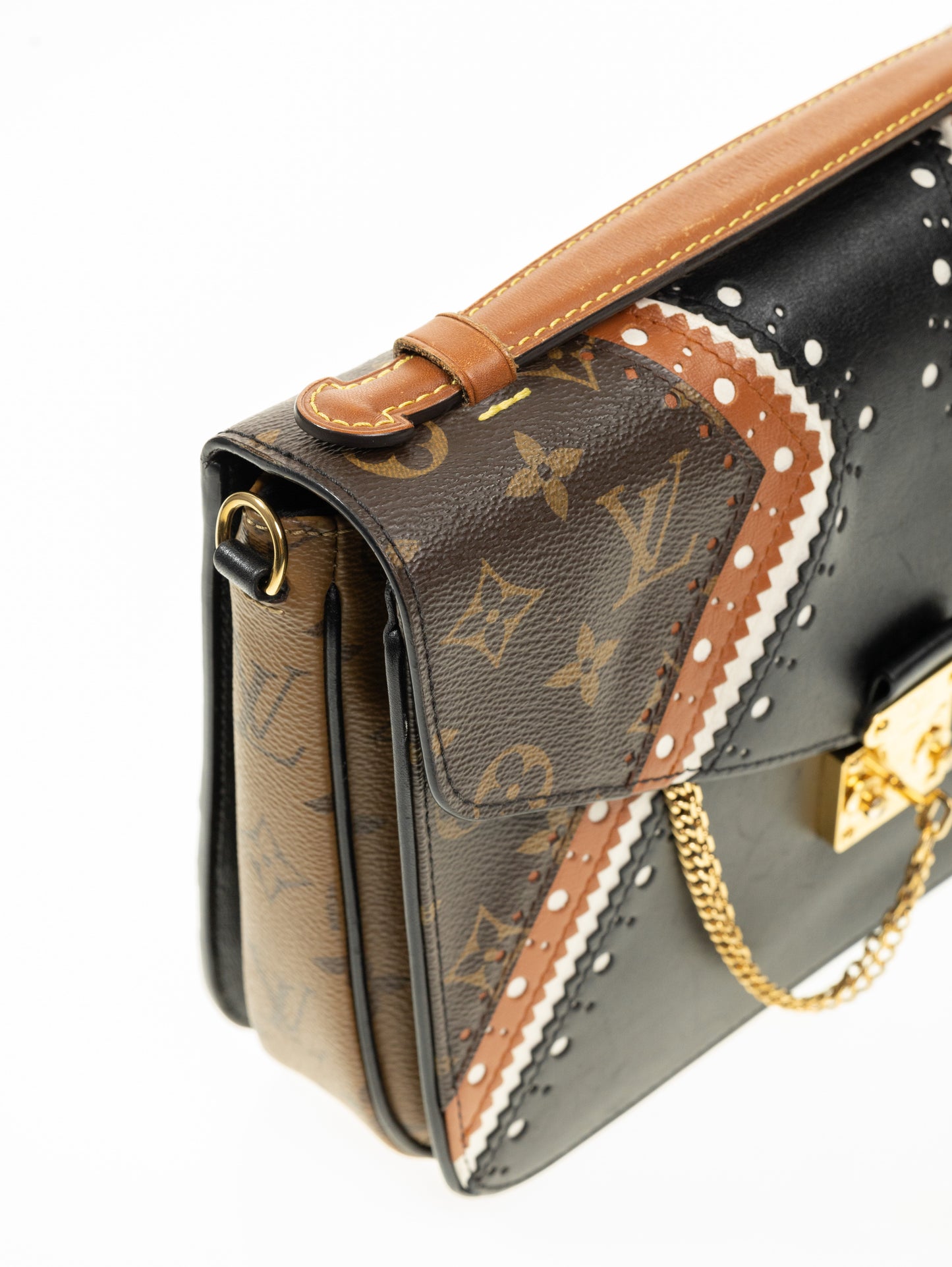 LOUIS VUITTON Pochette Metis Brogue M43488 - Luxe Du Jour FULLSET