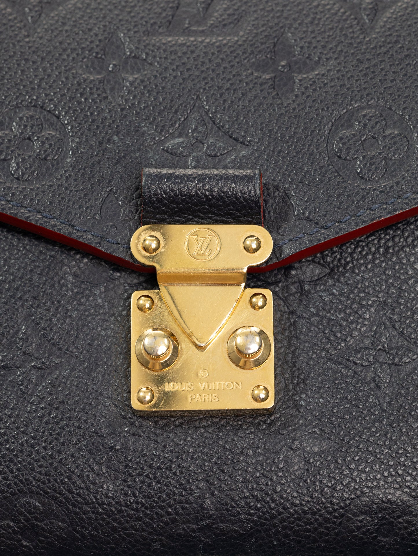 LOUIS VUITTON Pochette Metis M44071 Marine Rouge FULLSET