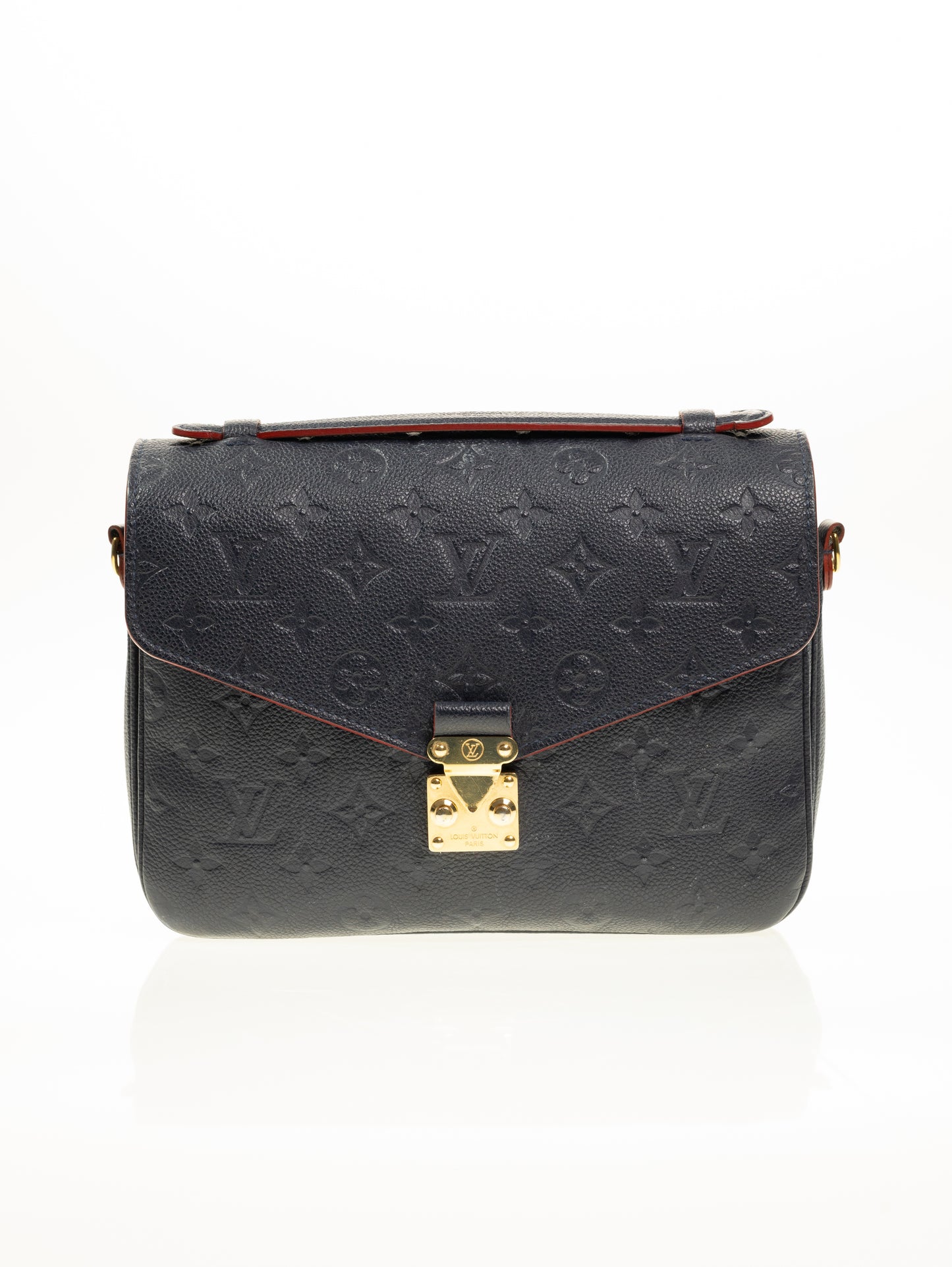 LOUIS VUITTON Pochette Metis M44071 Marine Rouge FULLSET