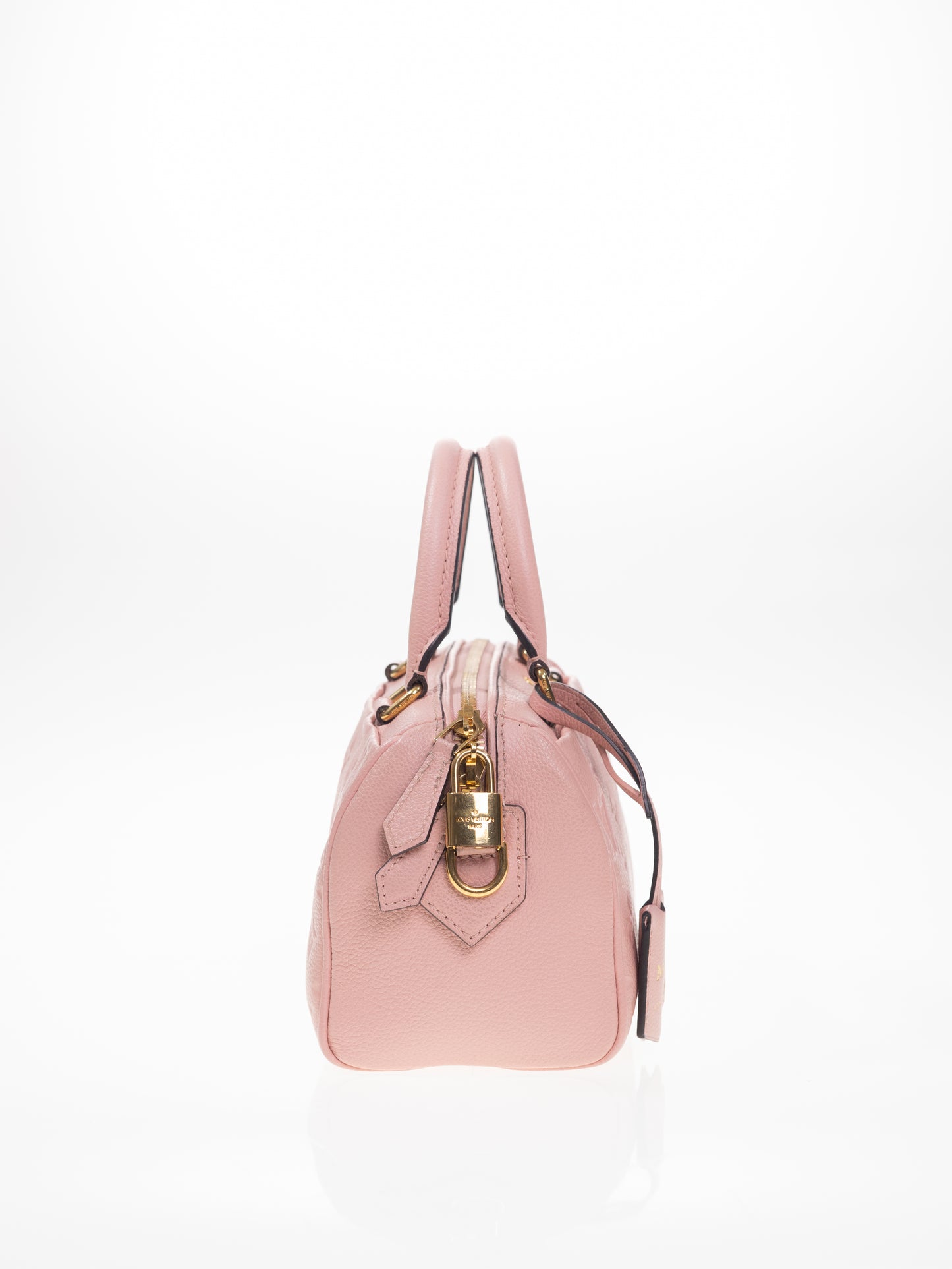 LOUIS VUITTON SPEEDY 20 Bandouliere Empreinte Rose