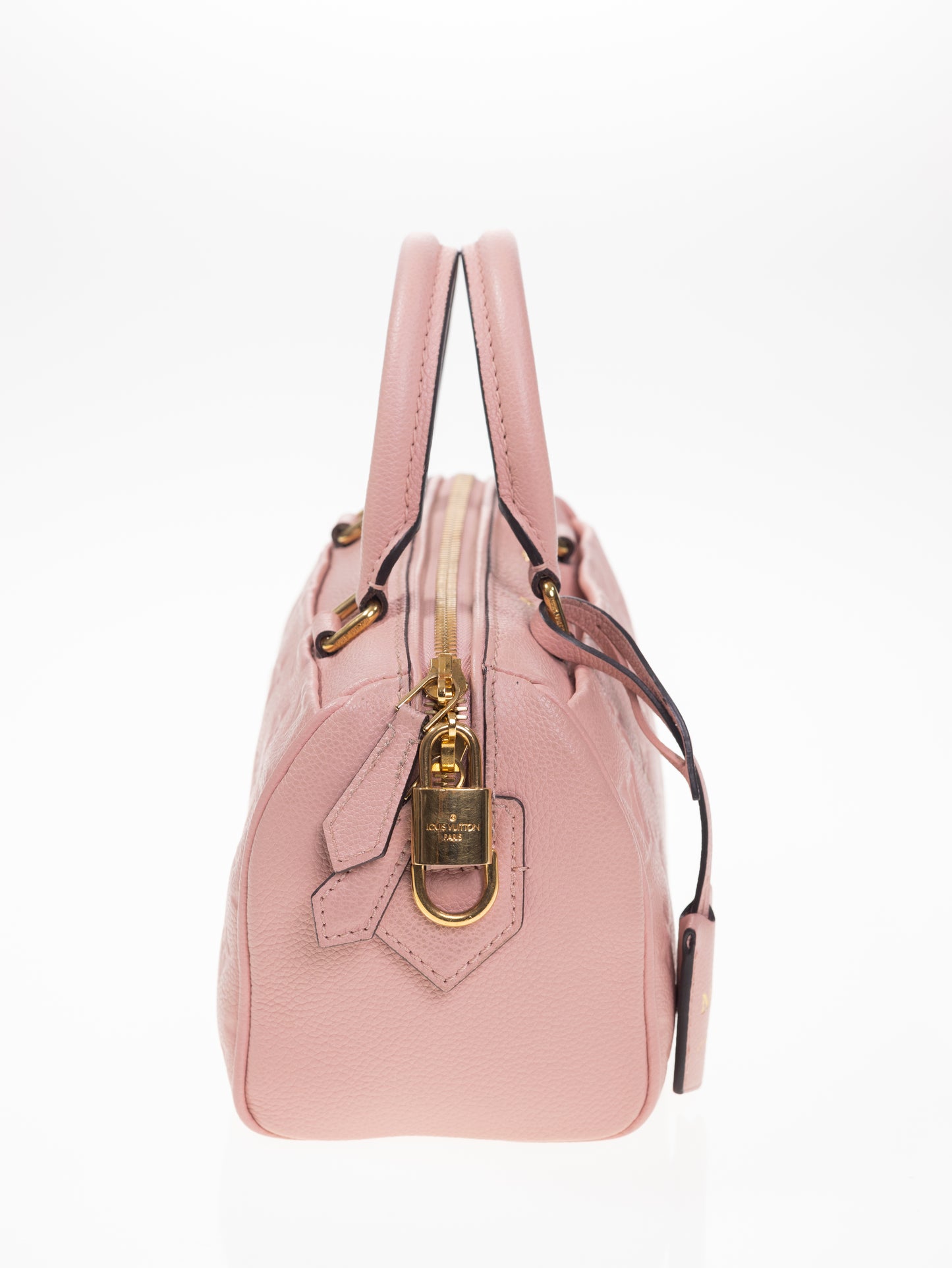 LOUIS VUITTON SPEEDY 20 Bandouliere Empreinte Rose