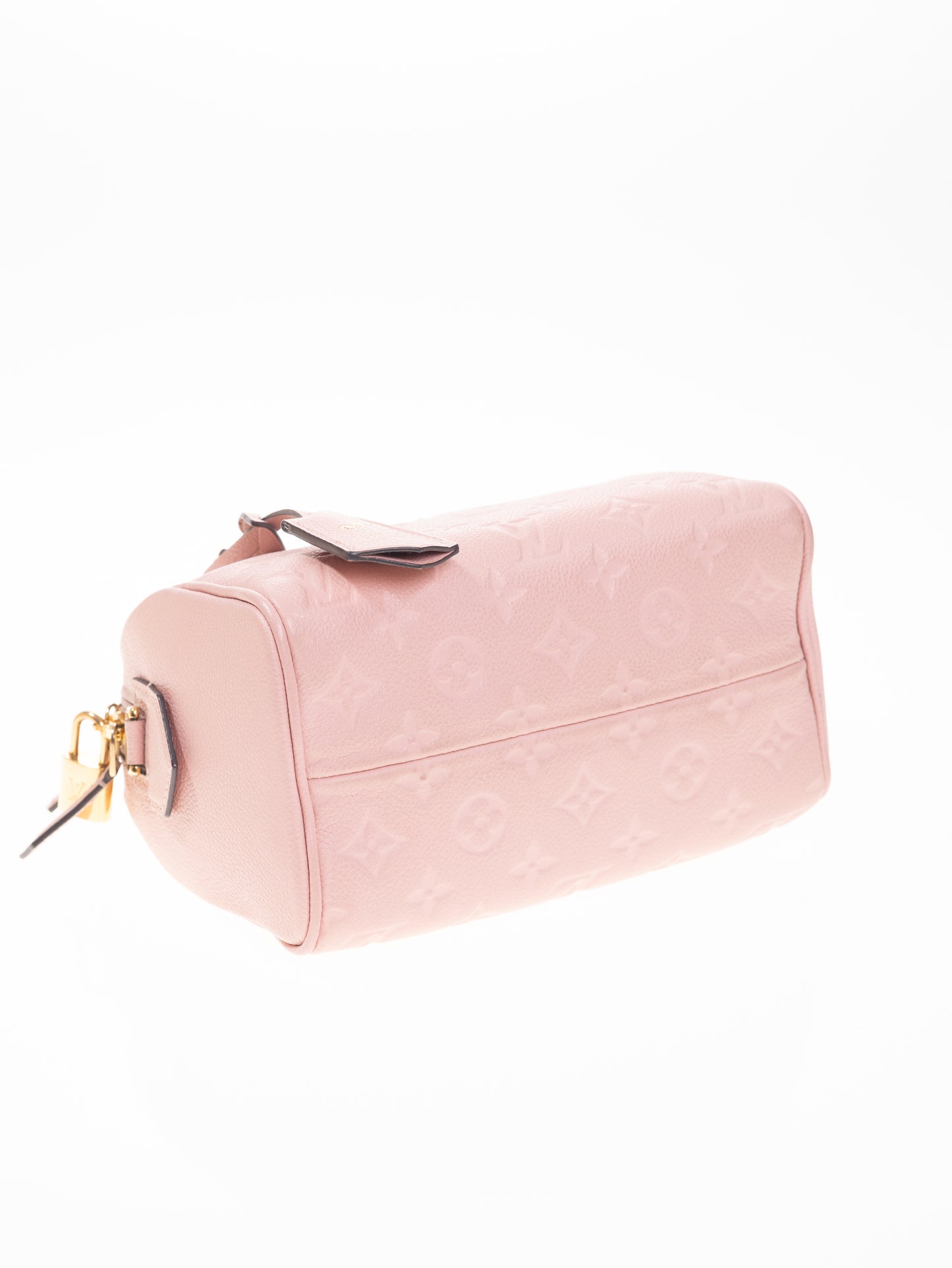 LOUIS VUITTON SPEEDY 20 Bandouliere Empreinte Rose