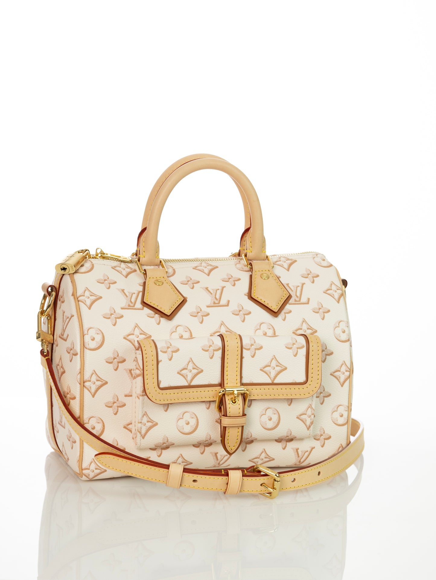 LOUIS VUITTON Speedy 25 TRUNK M52249 - EDIZIONE LIMITATA - SET COMPLETO