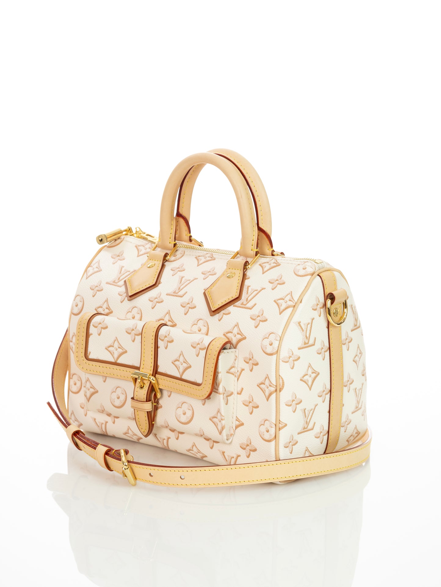 LOUIS VUITTON Speedy 25 Bandouliere Fall for You