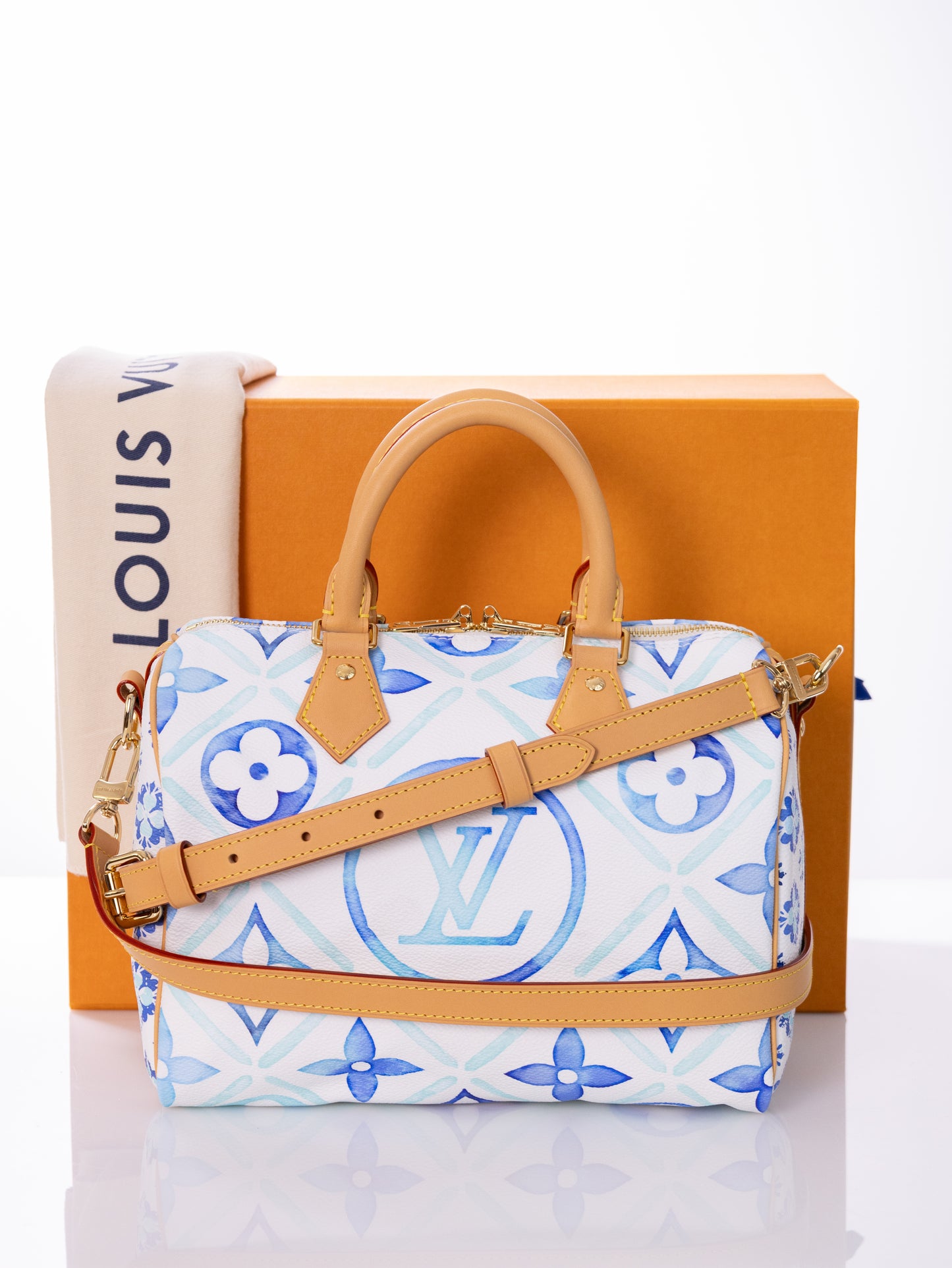 LOUIS VUITTON Speedy 25 Bandouliere Watercolor M11264