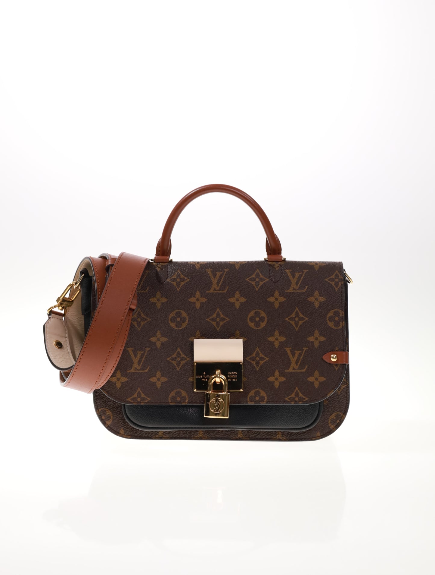 Borsa a spalla e a tracolla in maglia LOUIS VUITTON N44022 color crema