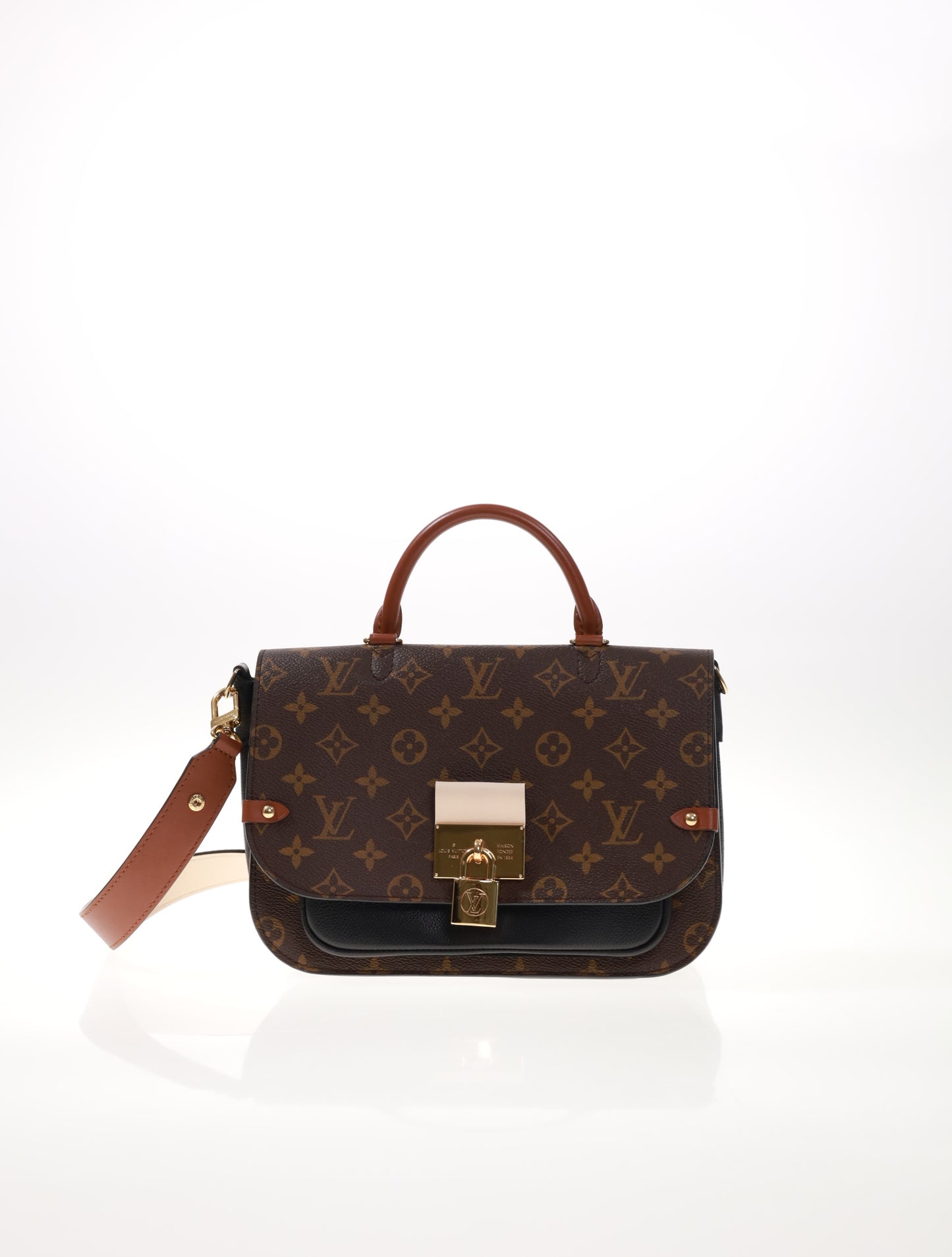 Borsa a spalla e a tracolla in maglia LOUIS VUITTON N44022 color crema