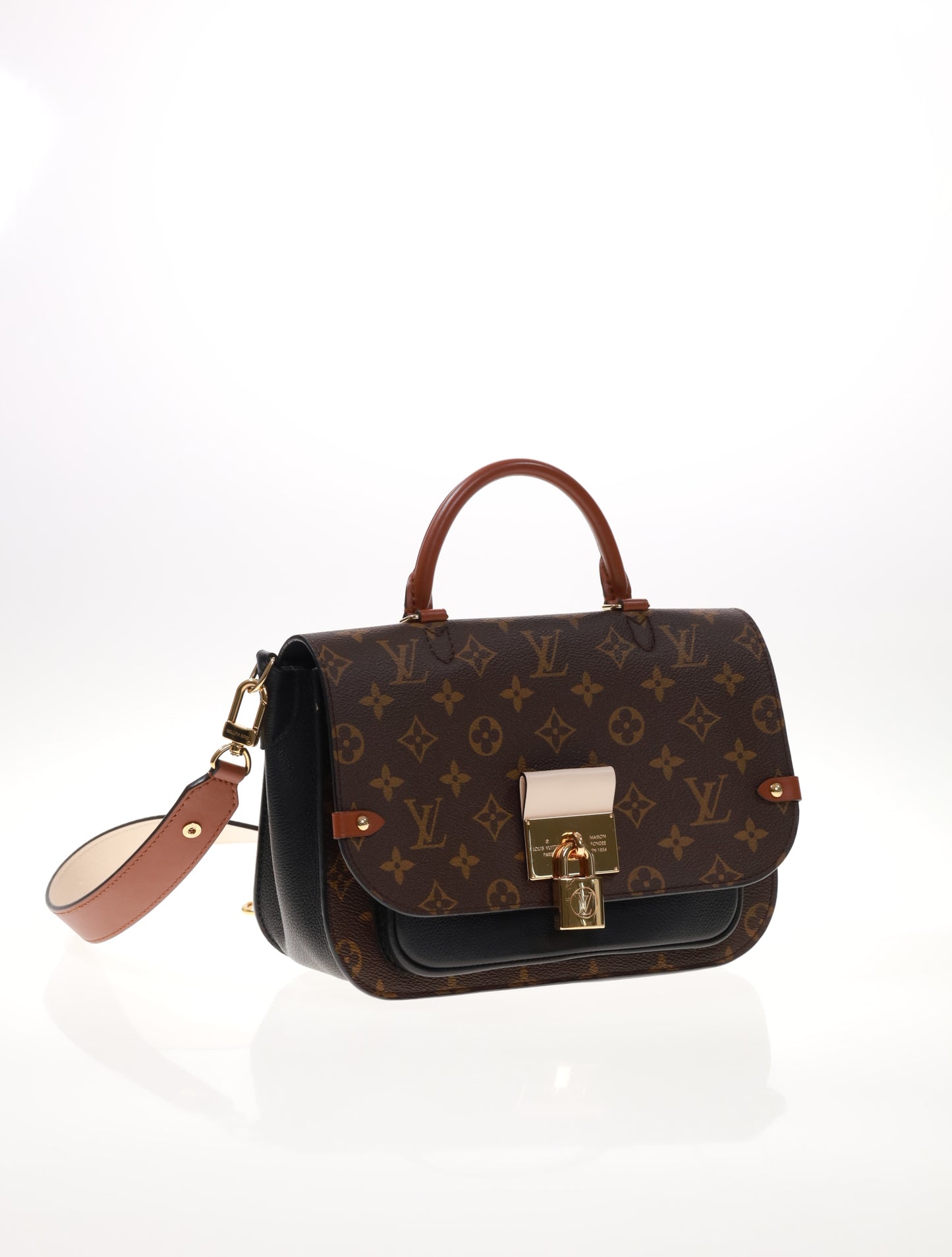 Borsa a spalla e a tracolla in maglia LOUIS VUITTON N44022 color crema