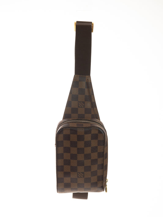 LOUIS VUITTON Geronimos Damier Bauchtasche Bumbag Cross Body Bag