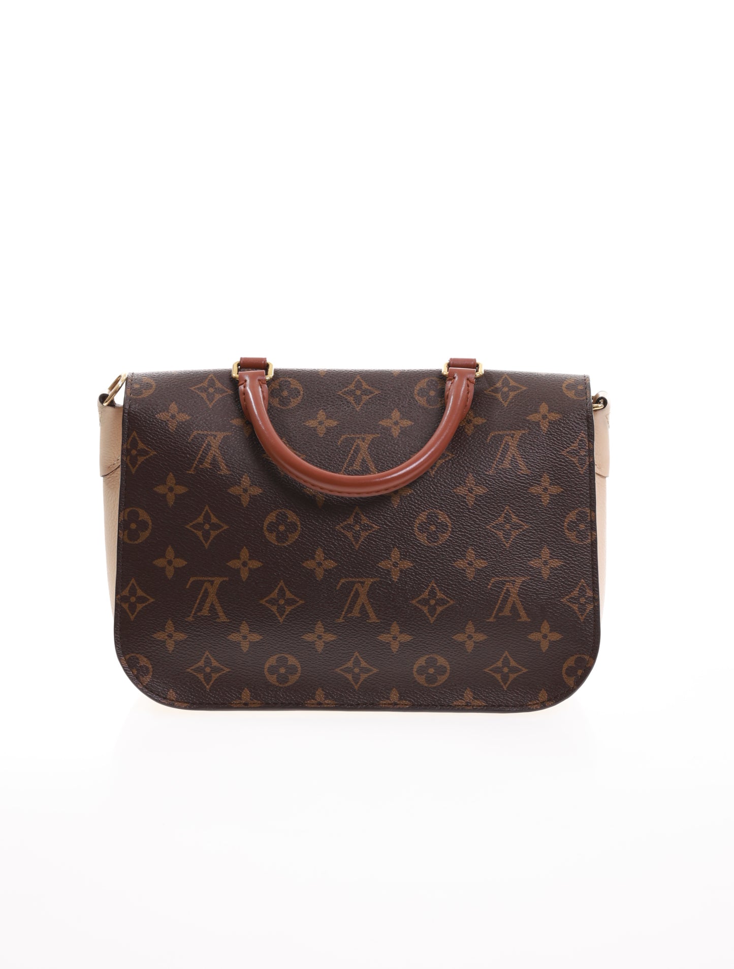 Borsa a spalla e a tracolla in maglia LOUIS VUITTON N44022 color crema