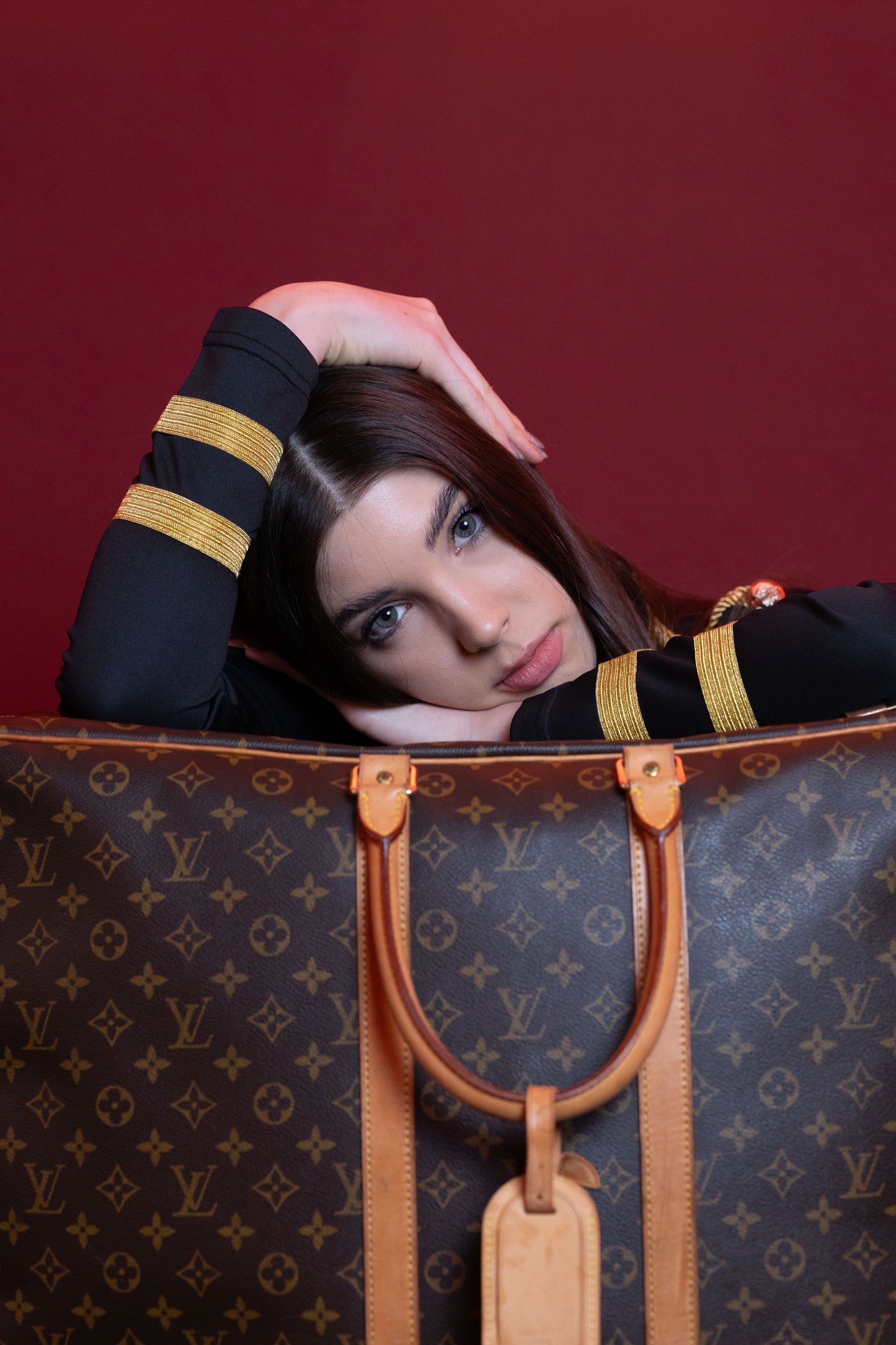 LOUIS VUITTON Sirius 70 Monogram Koffer Reisetasche