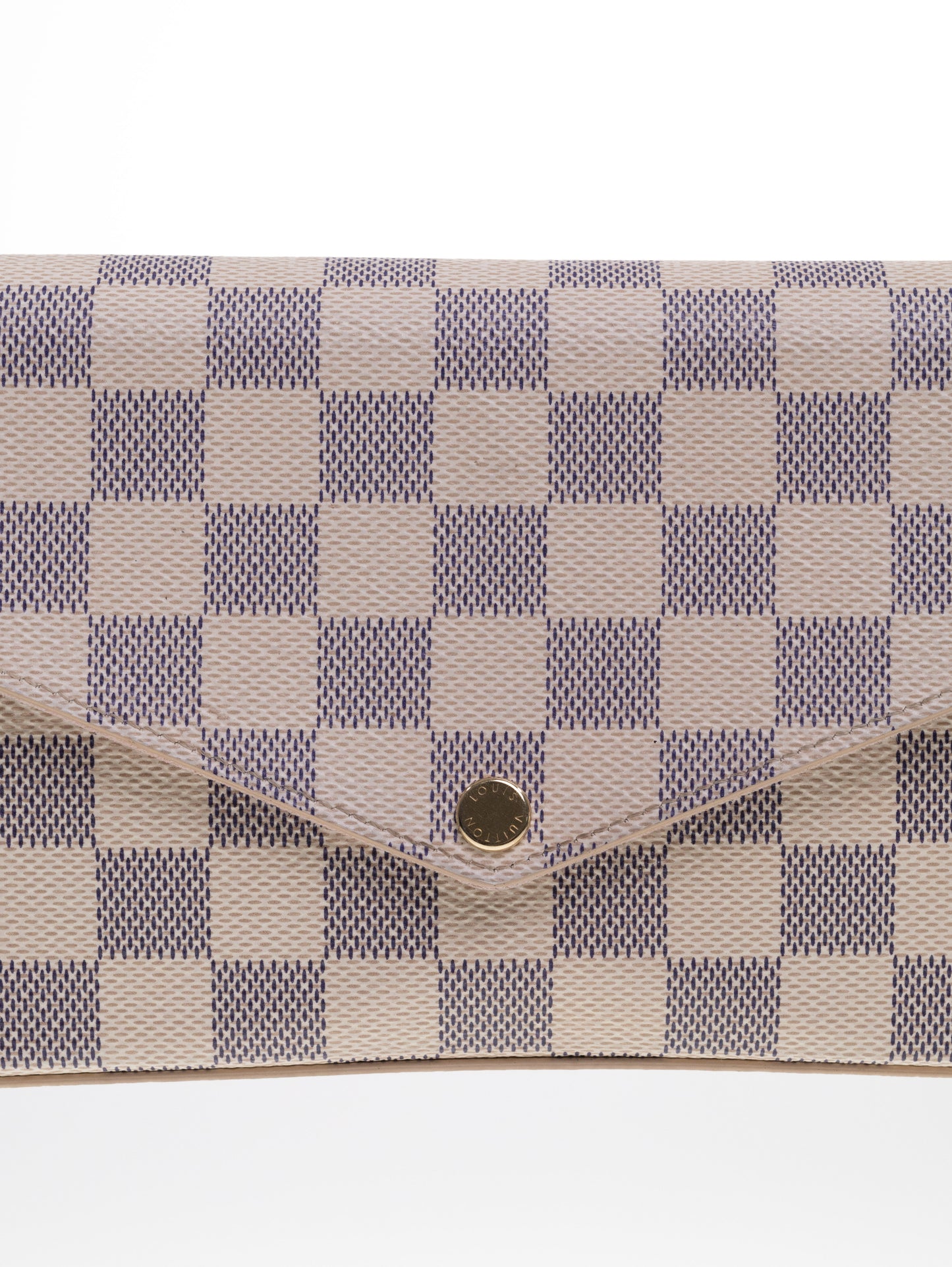 Louis Vuitton Felicie Damier Azur Rose