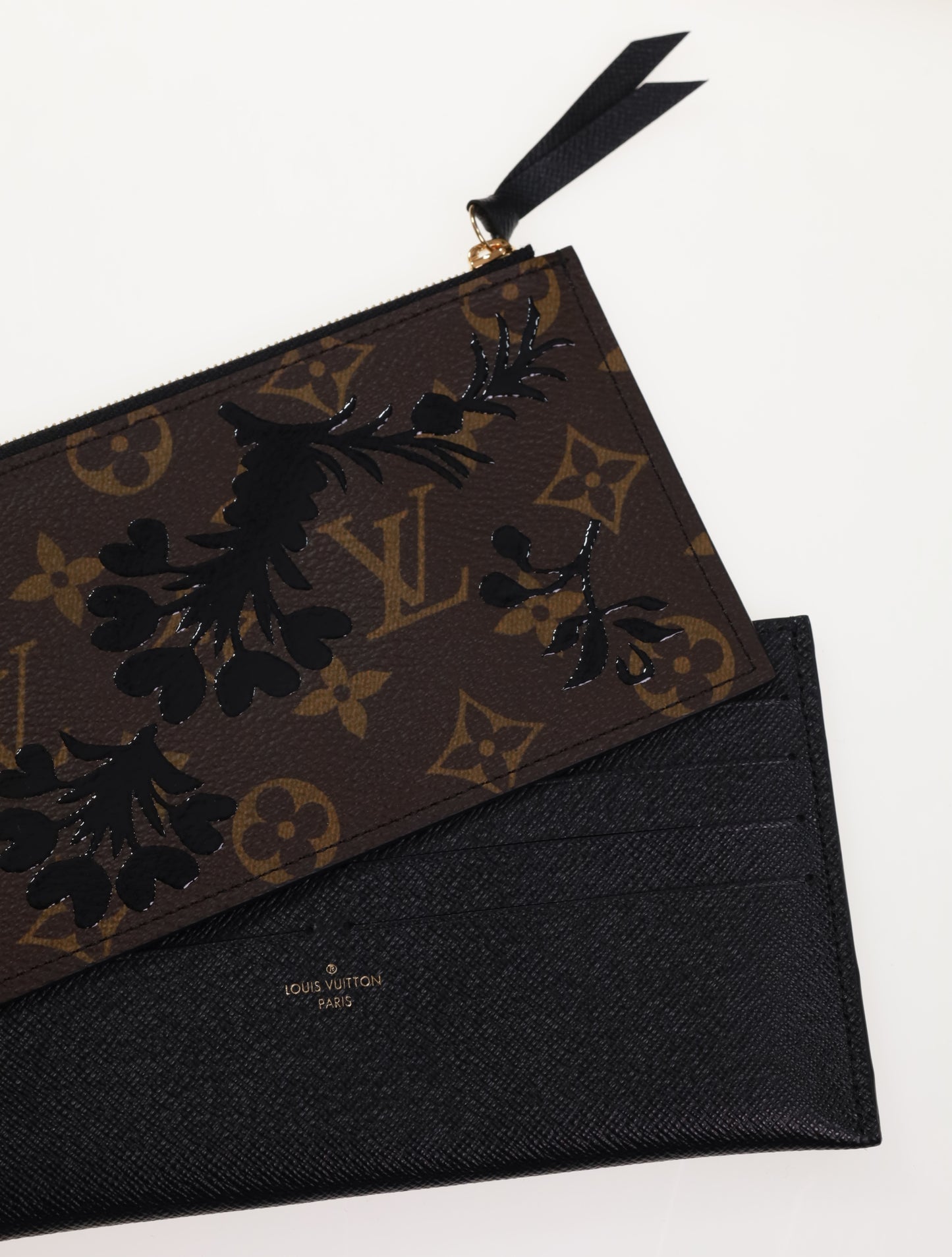 Louis Vuitton Felicie Monogram Blossom Noir inkl. Innenmäppchen