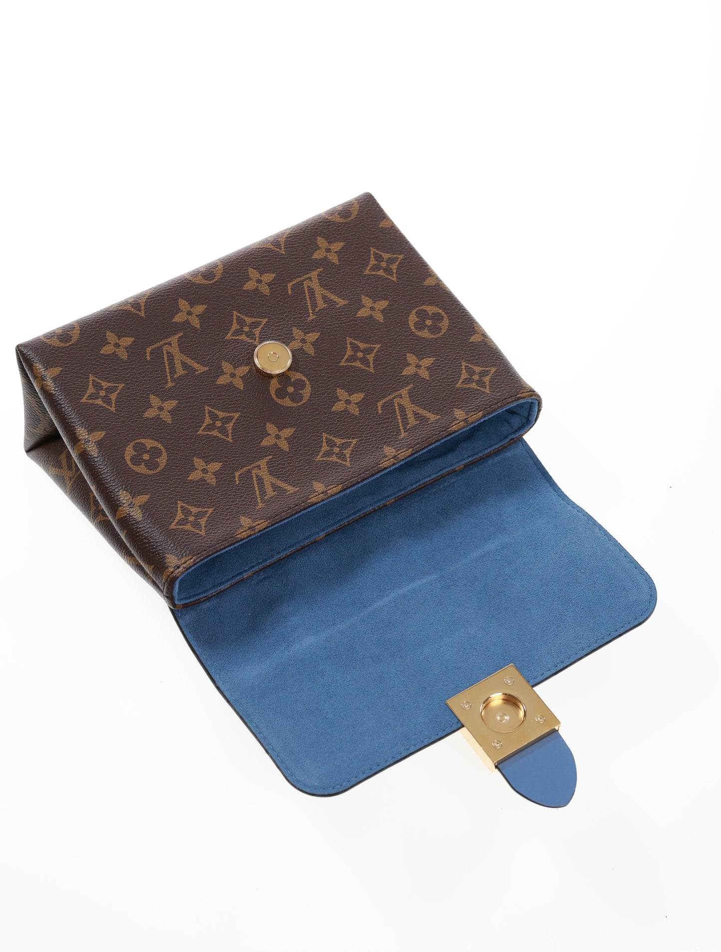 LOUIS VUITTON Locky BB Monogram Blau