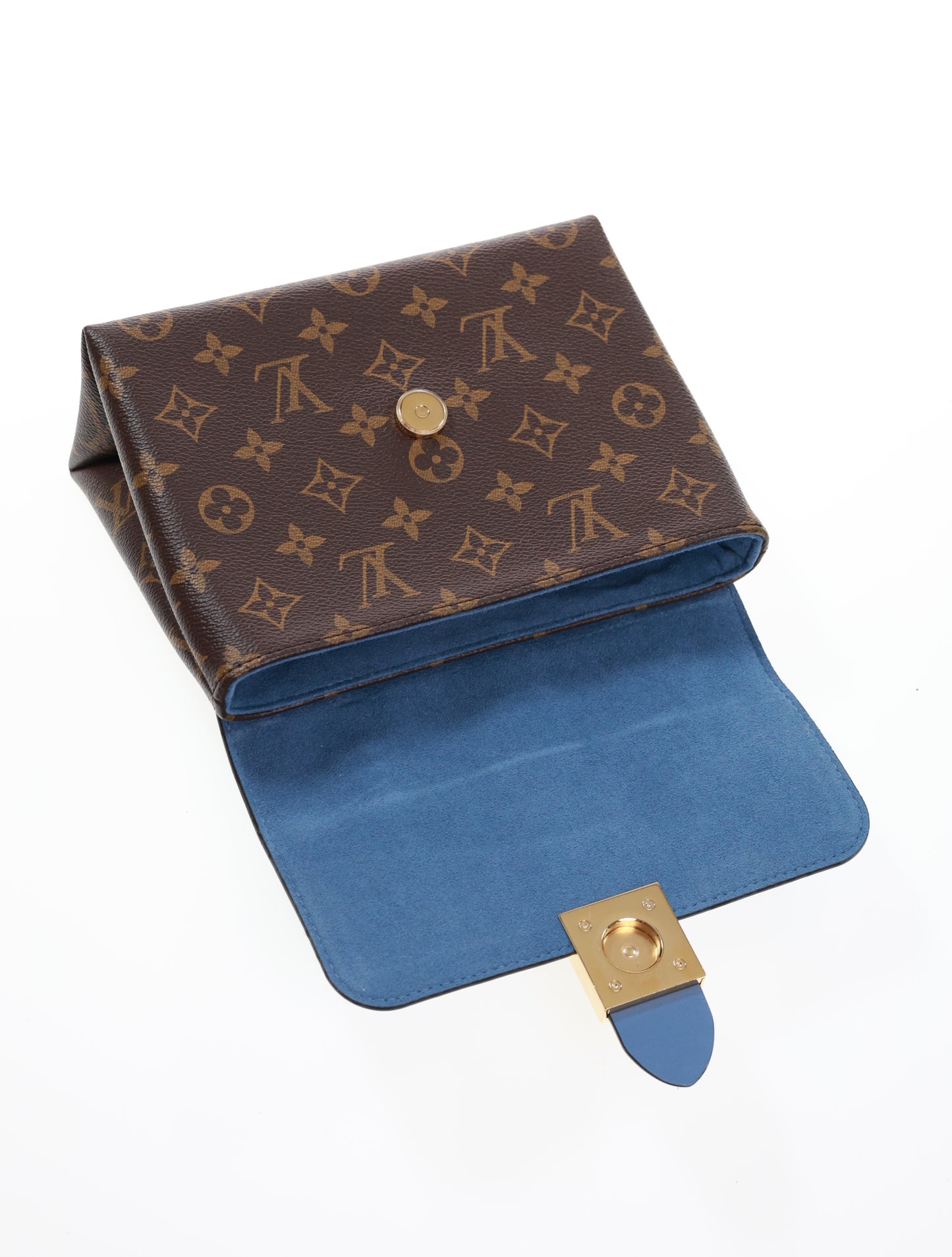 LOUIS VUITTON Locky BB Monogram Blau