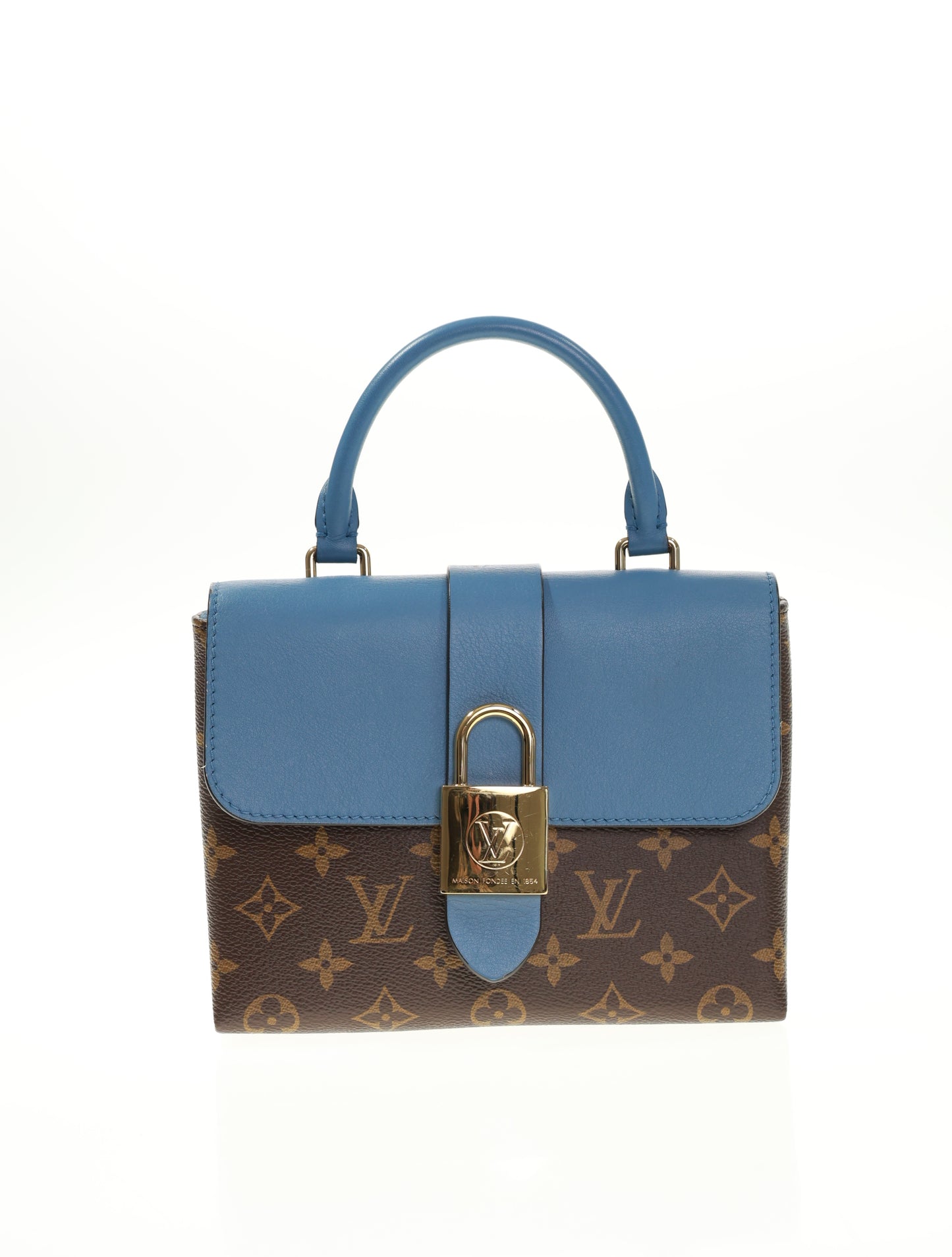 LOUIS VUITTON Locky BB Monogram Blau