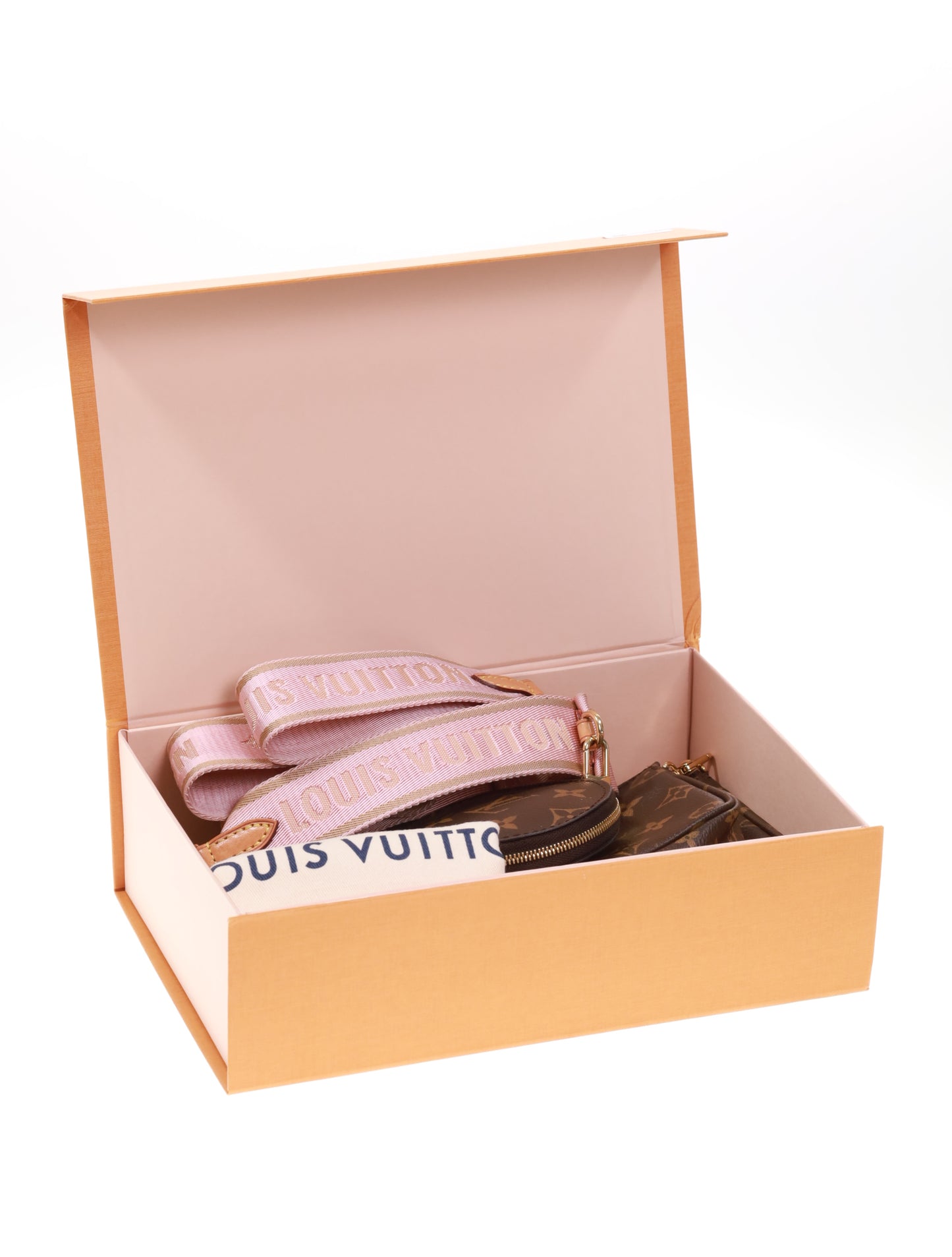 LOUIS VUITTON MULTI POCHETTE ACCESSOIRES M44840 ROSE