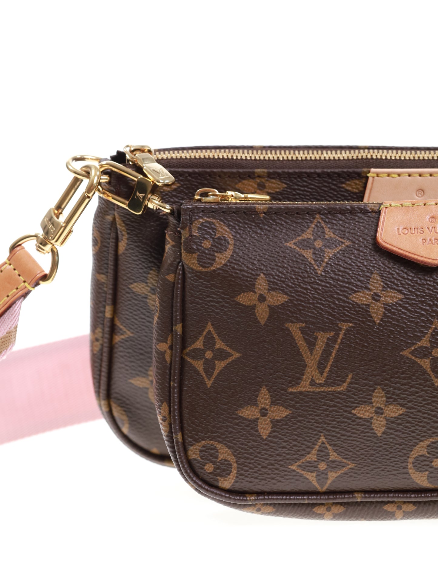 LOUIS VUITTON MULTI POCHETTE ACCESSOIRES M44840 ROSE