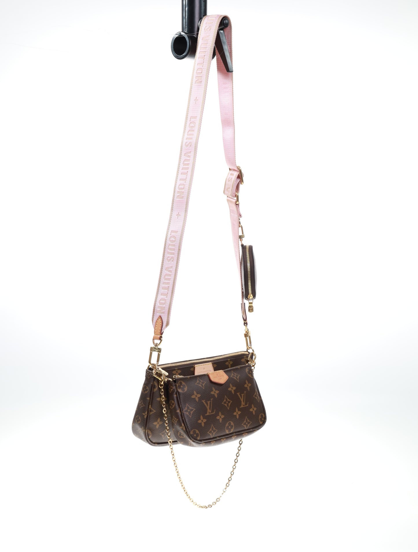 LOUIS VUITTON MULTI POCHETTE ACCESSOIRES M44840 ROSE