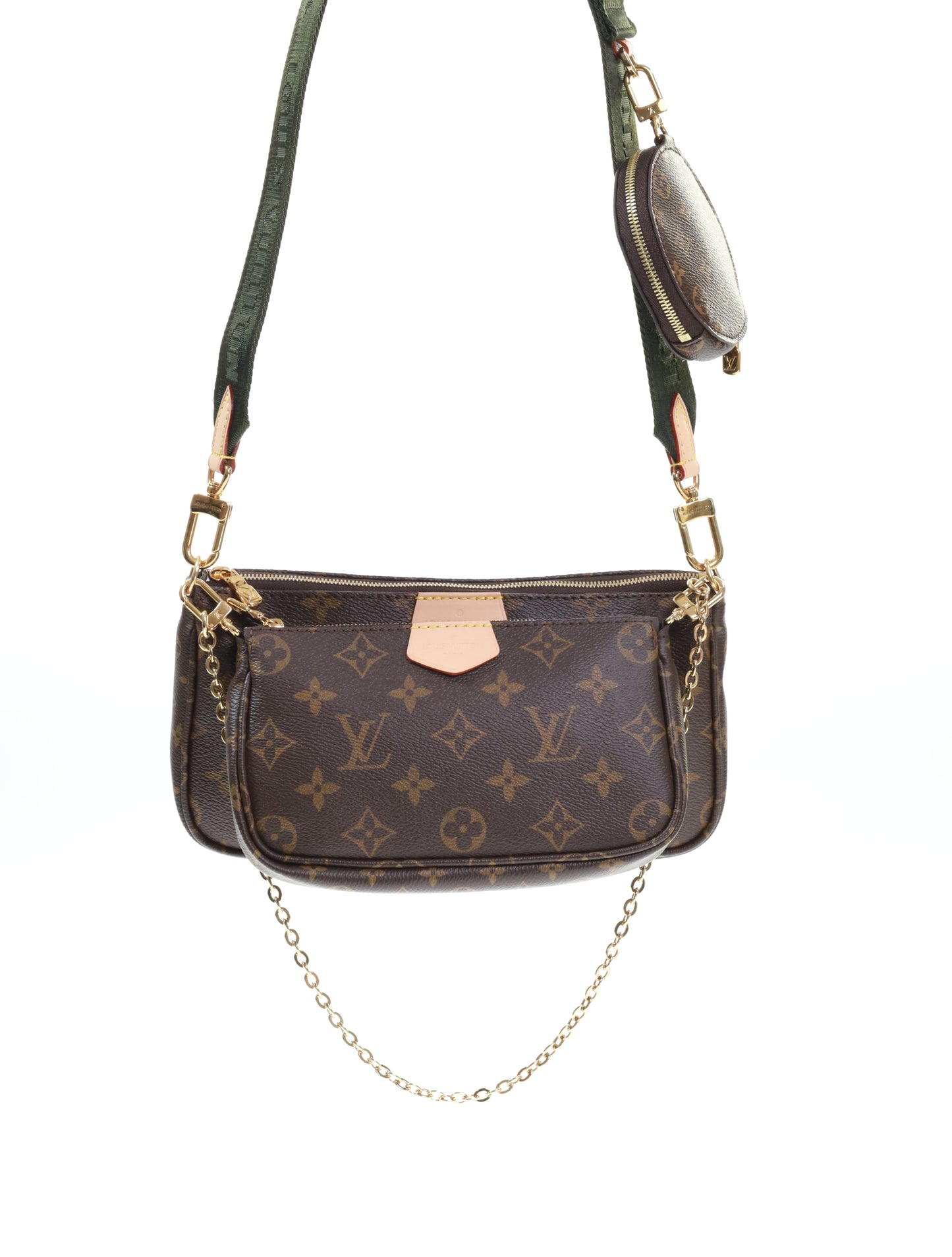 LOUIS VUITTON MULTI POCHETTE ACCESSORI M44813 kaki