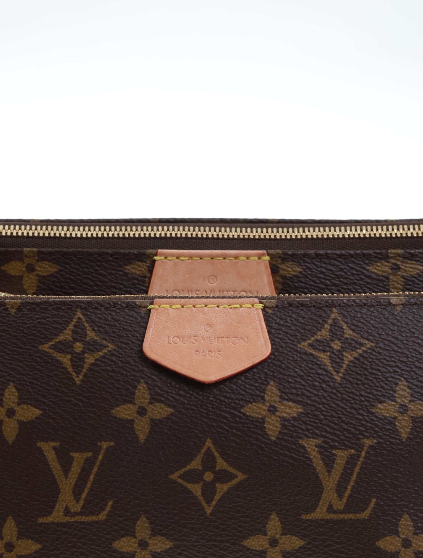 LOUIS VUITTON MULTI POCHETTE ACCESSOIRES M44813 KHAKI FULLSET