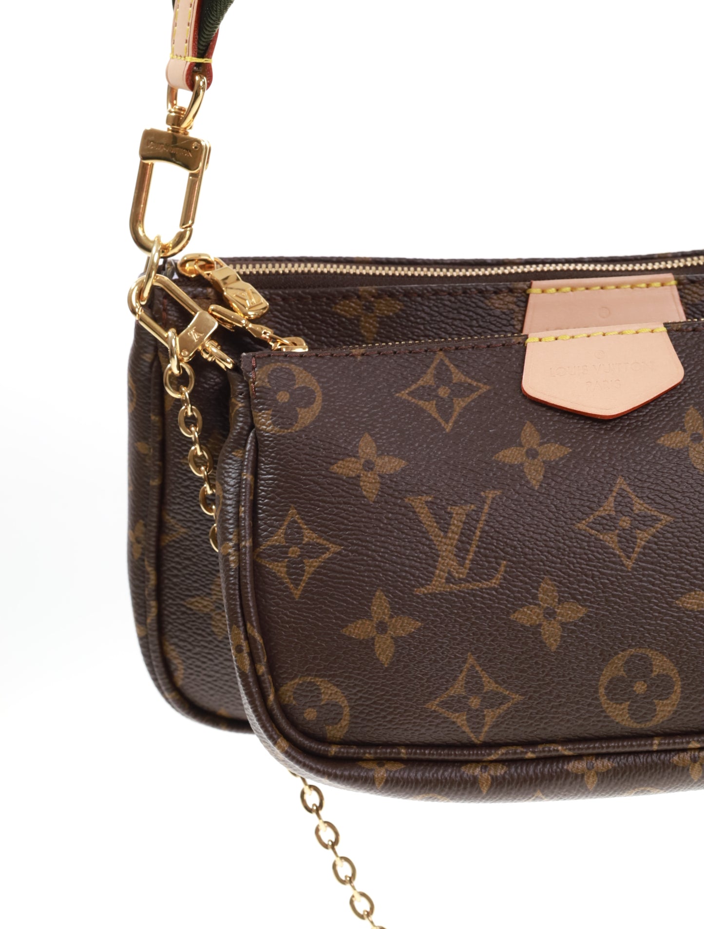 LOUIS VUITTON MULTI POCHETTE ACCESSORI M44813 kaki