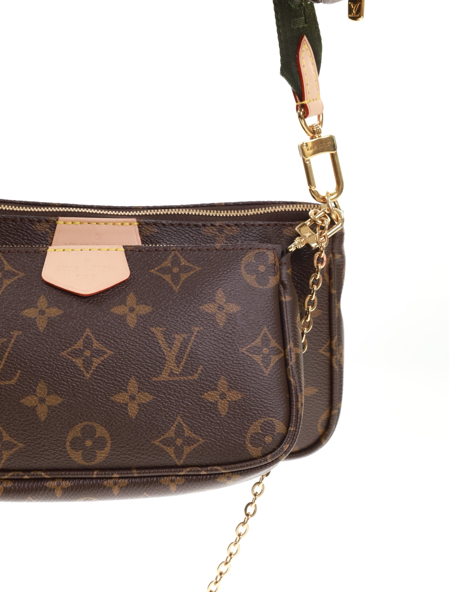 LOUIS VUITTON MULTI POCHETTE ACCESSORI M44813 kaki