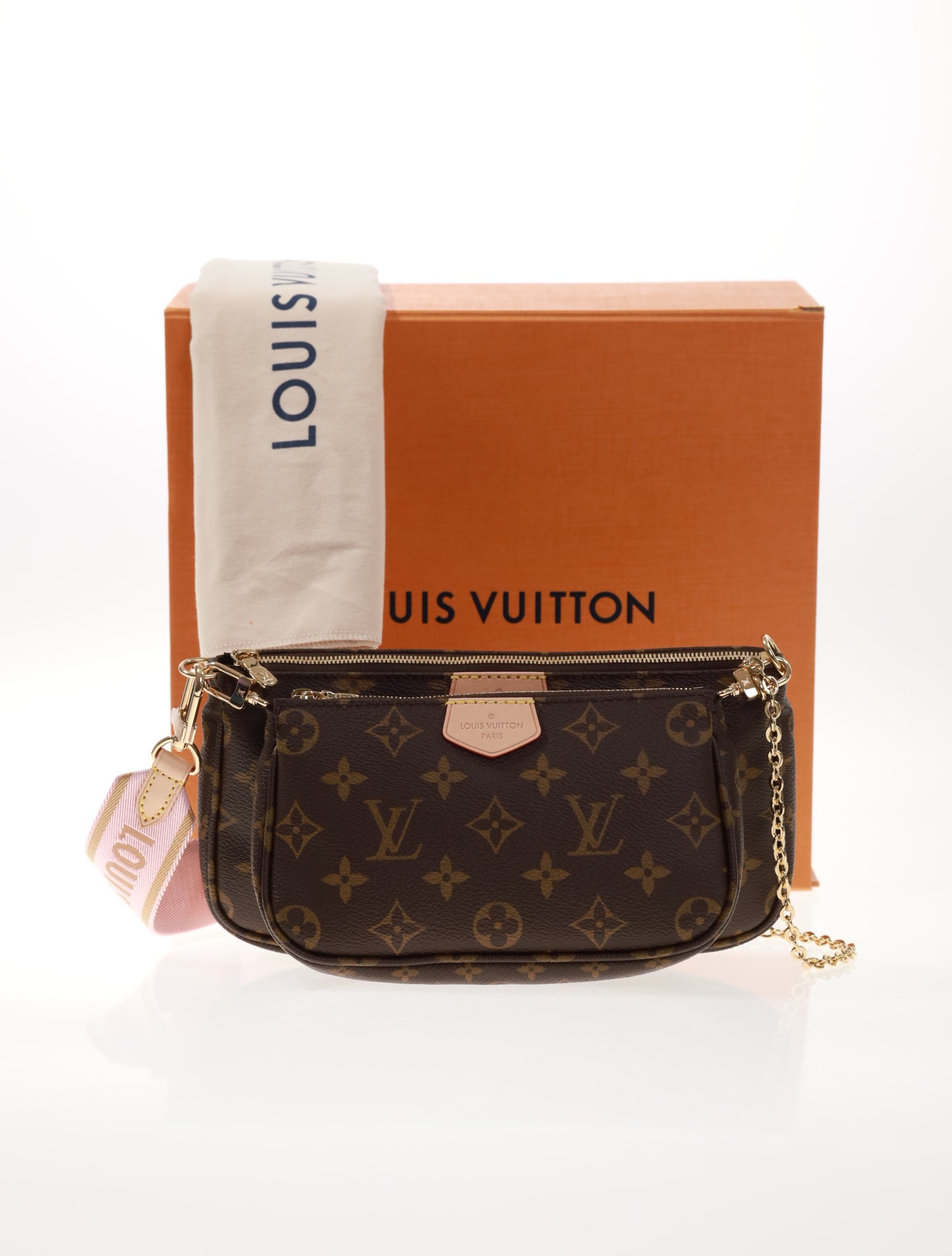 LOUIS VUITTON MULTI POCHETTE ACCESSORI M44813 kaki