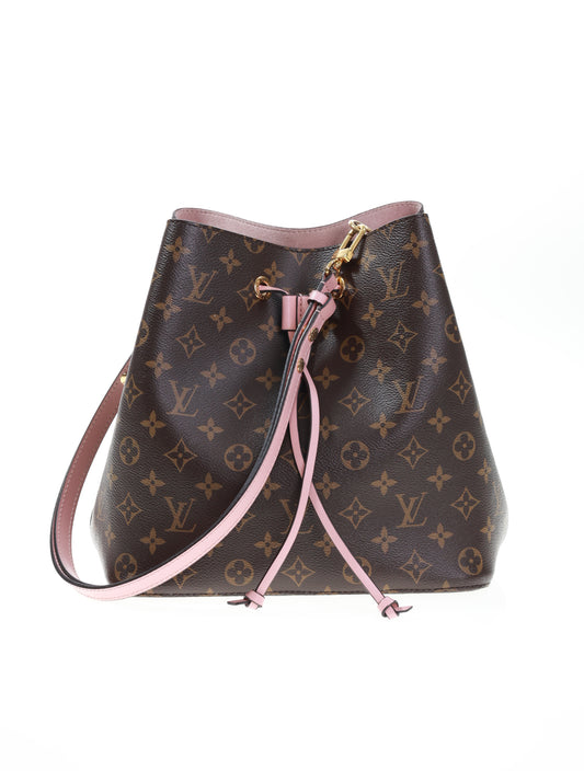 LOUIS VUITTON NEONOE Monogram rose poudre M44022