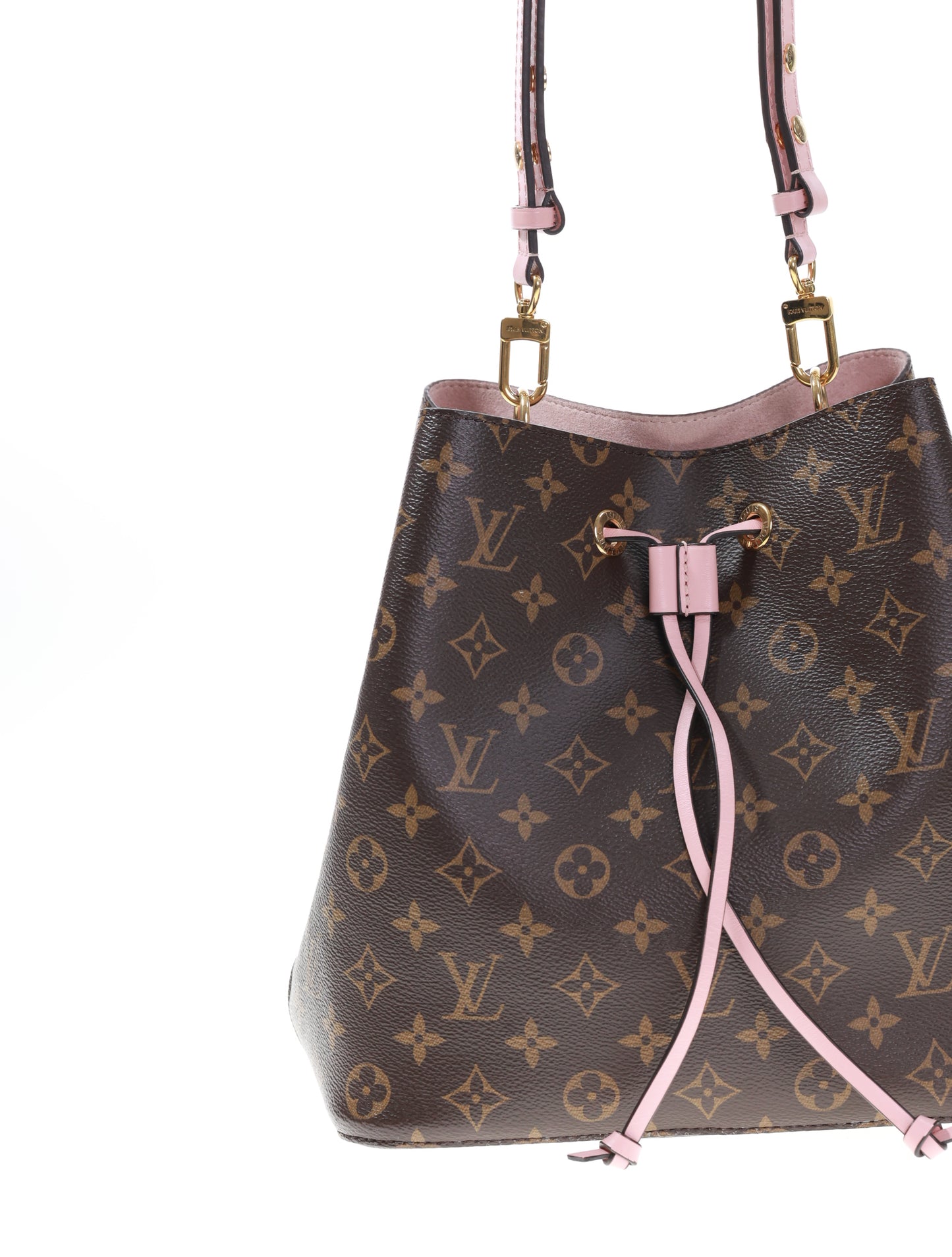 LOUIS VUITTON NEONOE Monogram rose poudre M44022