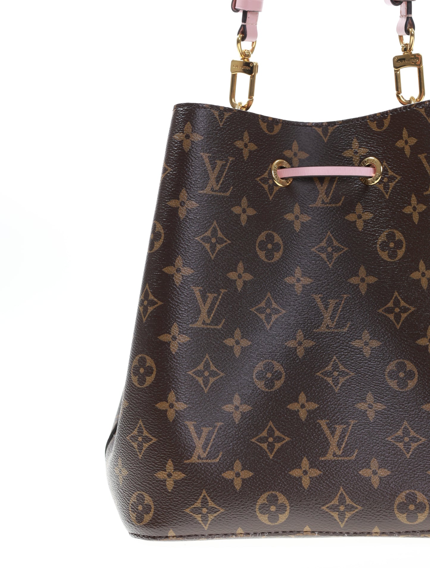 LOUIS VUITTON NEONOE Monogram rose poudre M44022