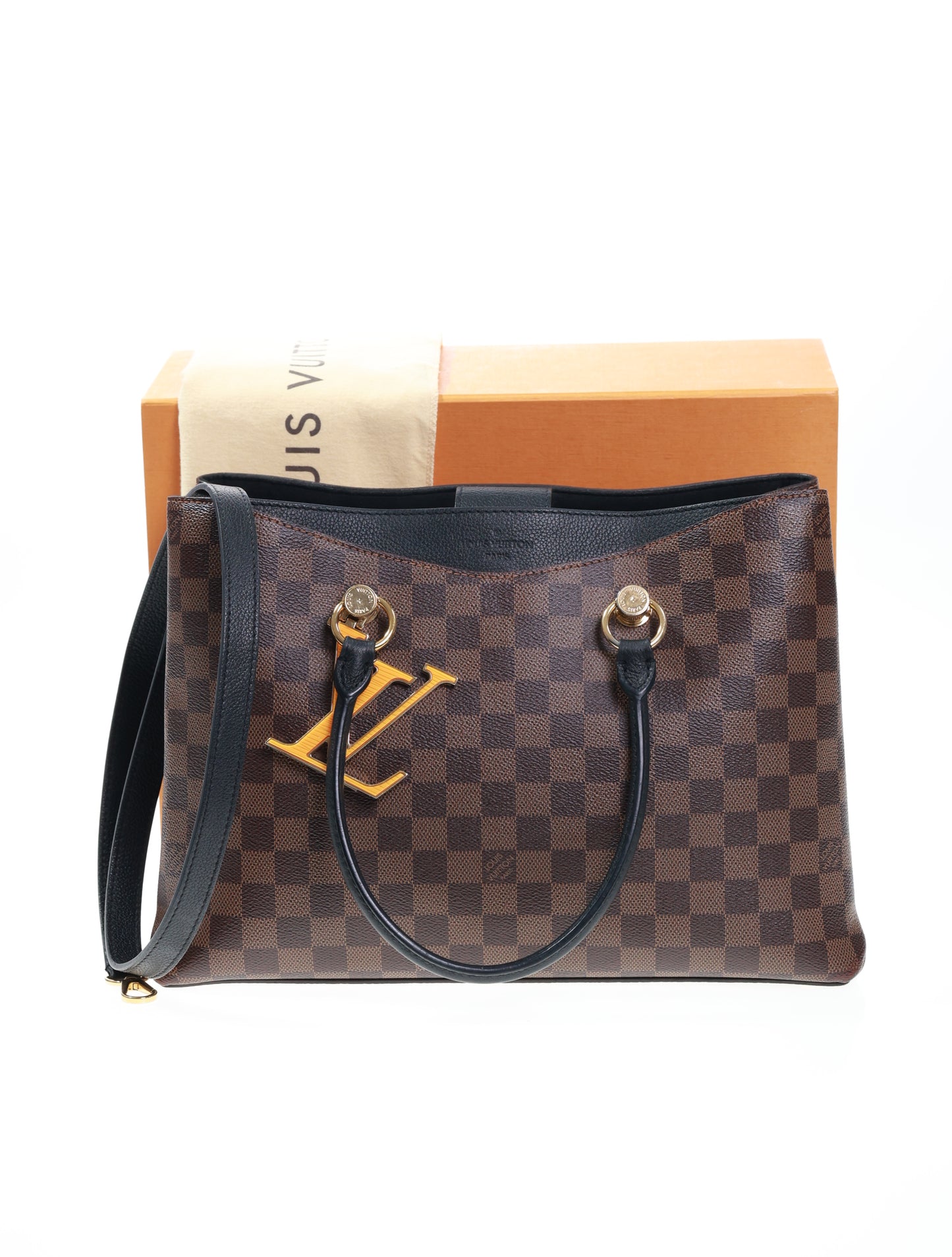 LOUIS VUITTON Riverside N40050 Damier Shopper Cross Body Bag