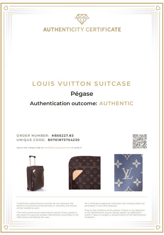 LOUIS VUITTON Valigia Pegase 55 Monorgam M20213 PÉGASE Trolley