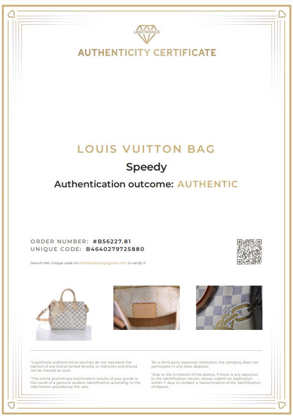 LOUIS VUITTON Speedy 25 Nautical - LIMITED EDITION - FULLSET - N40473