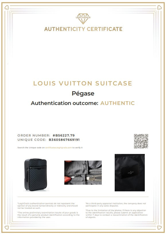 LOUIS VUITTON Koffer Pegase 55 Damier PÉGASE Trolley