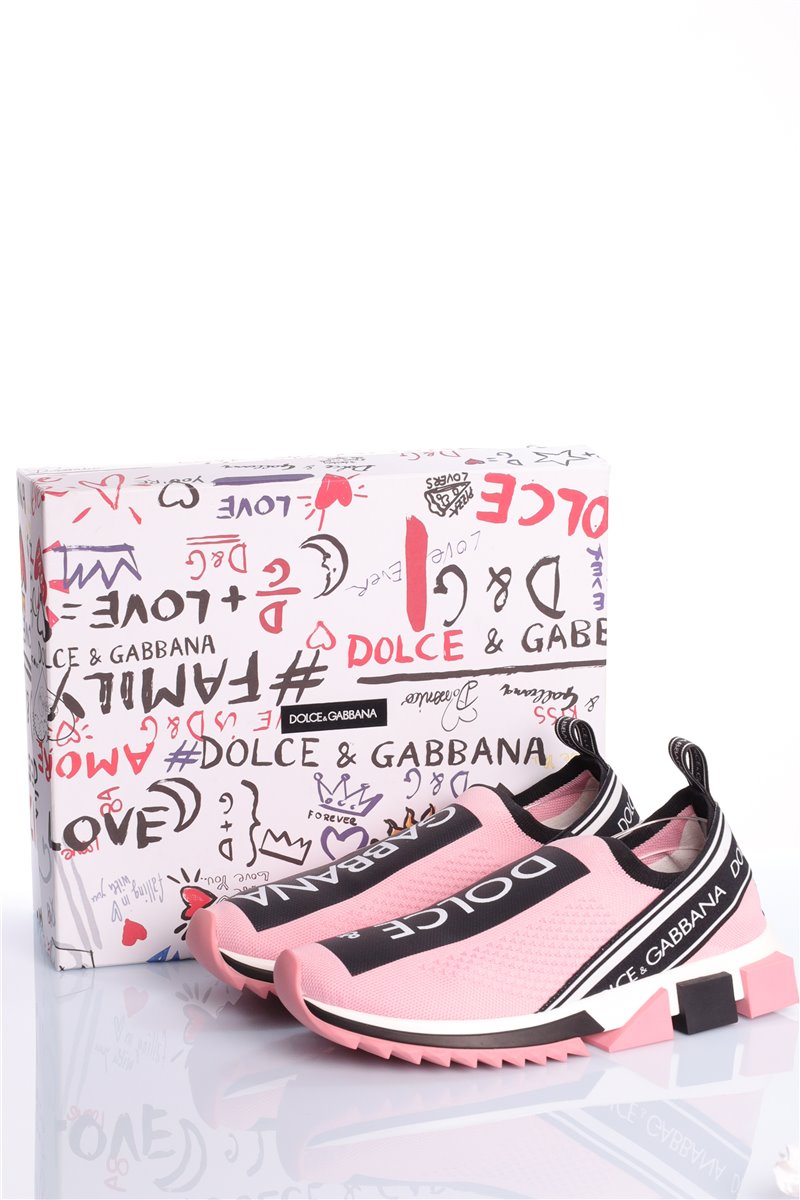 D&G Dolce Gabbana Sneaker Sorrento pink Gr. 40 1/2